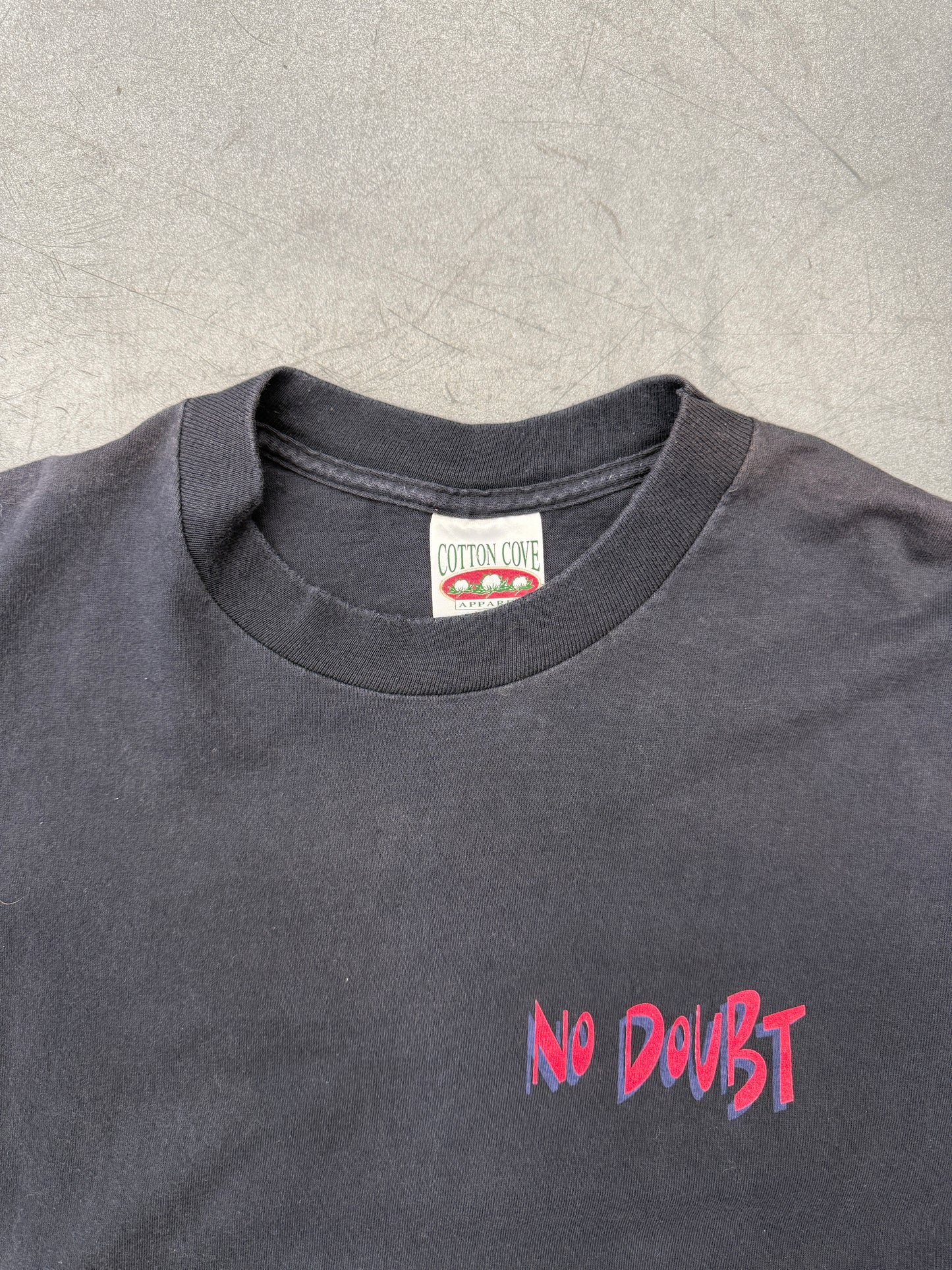 1992 NO DOUBT "INCASE YOU'RE WONDERING WHO WINS" TEE (COTTON COVE TAG)