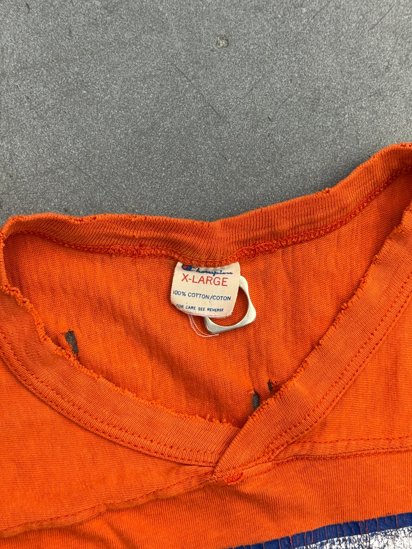 80S CHAMPION COTTON FOOTBALL JERSEY #15