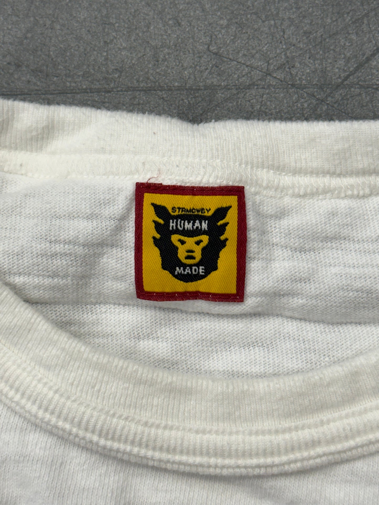 FW22 HUMAN MADE HEART LOGO GRAPHIC #12 TEE - WHITE