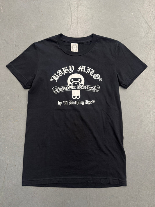 CHROME HEARTS X BAPE BABY MILO SCROLL TEE