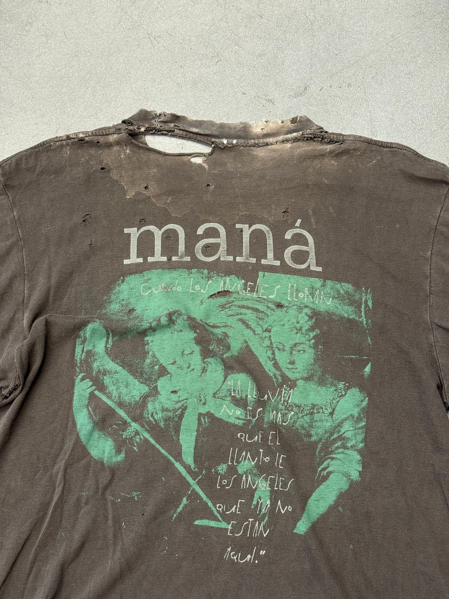 90'S MANA DISTRESSED TOUR TEE (FADED MOUNTAIN TAG)