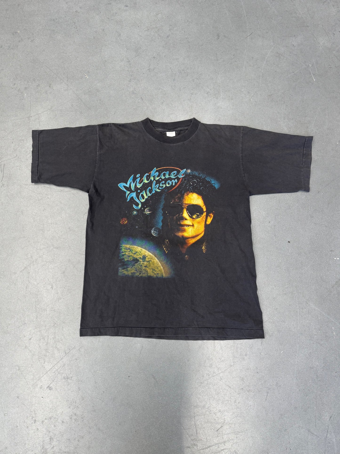 90'S MICHEAL JACKSON HEAL OUR WORLD TEE (100% COTTON TAG)