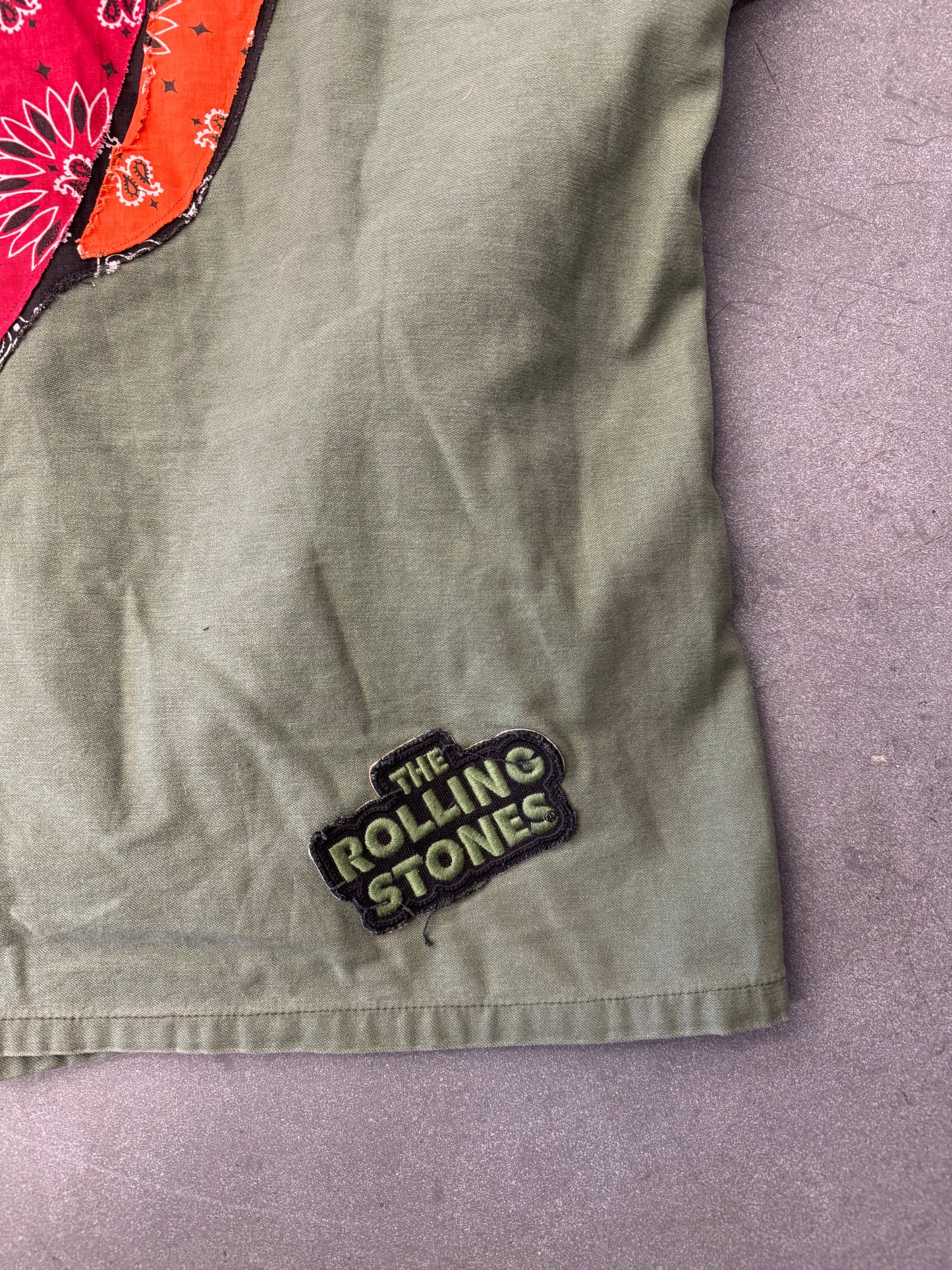 MADEWORN ROLLING STONES ARMY JACKET