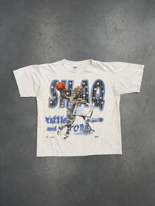 90'S SHAQ RATTLE AND ROLL ORLANDO MAGIC TEE (SALEM TAG)