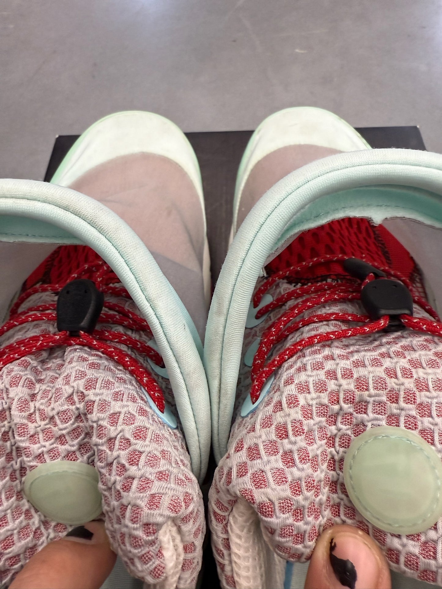 2019 SIZE 13 NIKE PRESTO FOOT TENT - COMME DES GARCONS CDG - SKYLIGHT (WITH BOX)