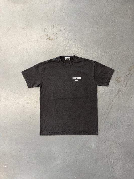 2025 KITH FOR THE SOPRANOS BADA BING VINTAGE TEE - BLACK