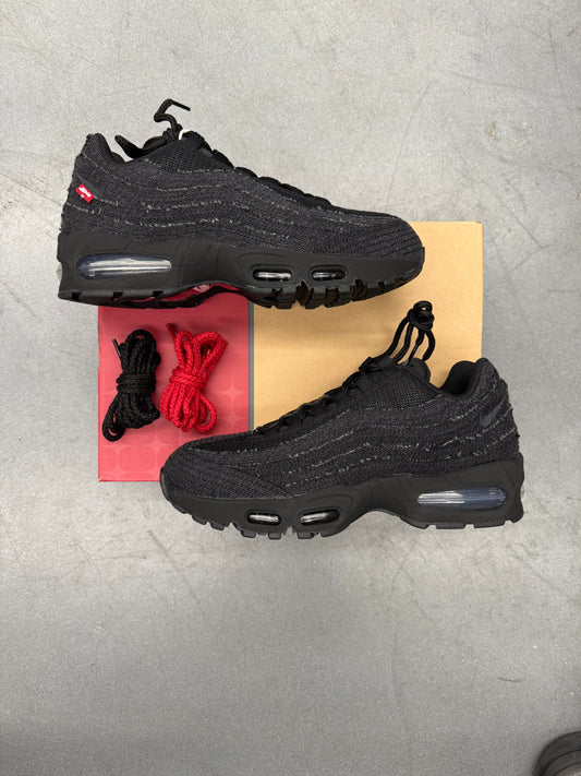 2025 SIZE 9 NIKE AIR MAX 95 OG LEVI'S - BLACK