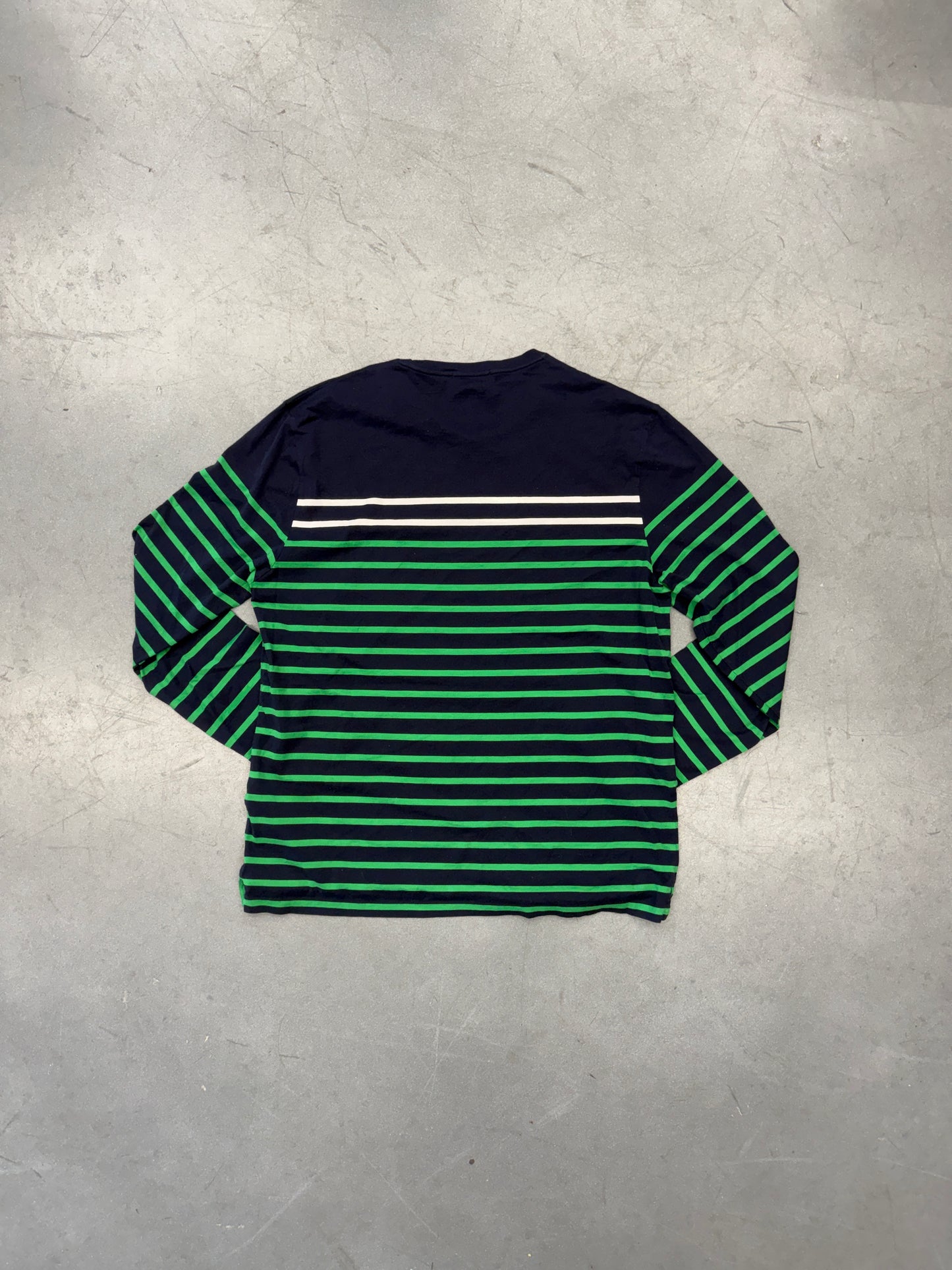 VINTAGE RALPH LAUREN PURPLE LABEL STRIPED LS TEE