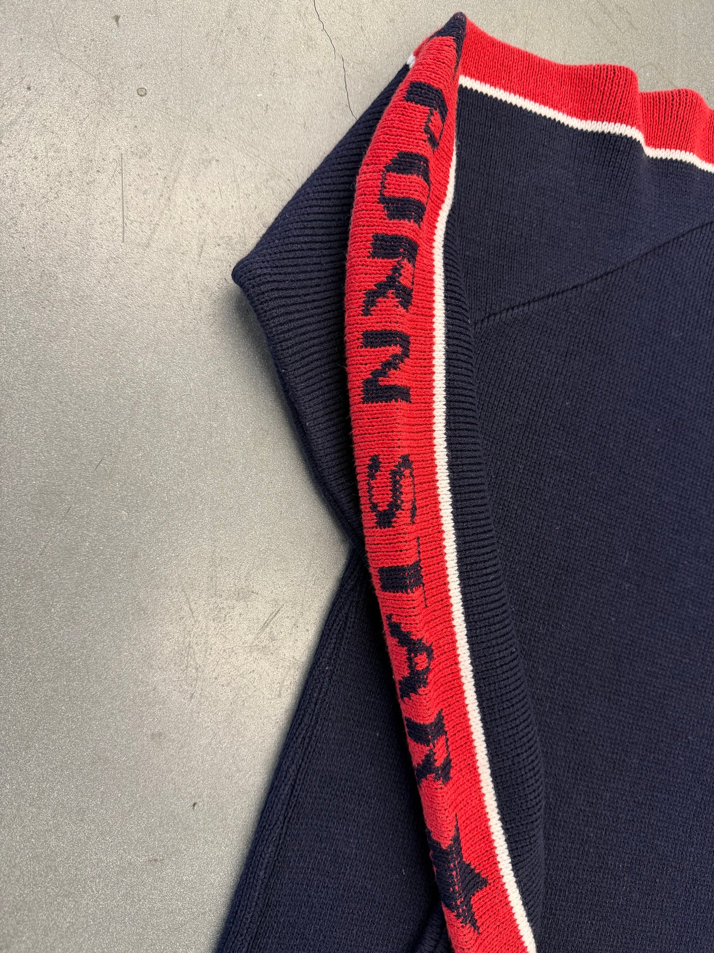 90S PORN STAR BAGGY KNIT SWEATER