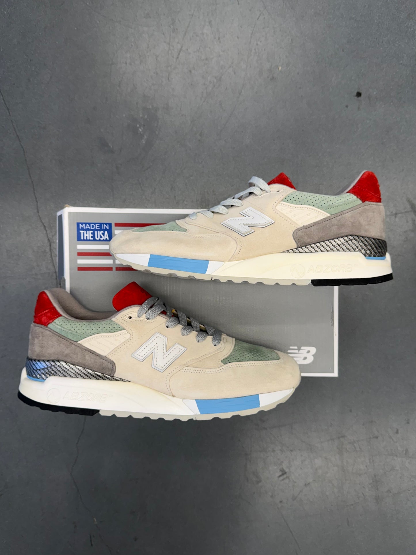 NEW BALANCE 998 CONCEPTS GRAND TOURER SNEAKERS (W/BOX)