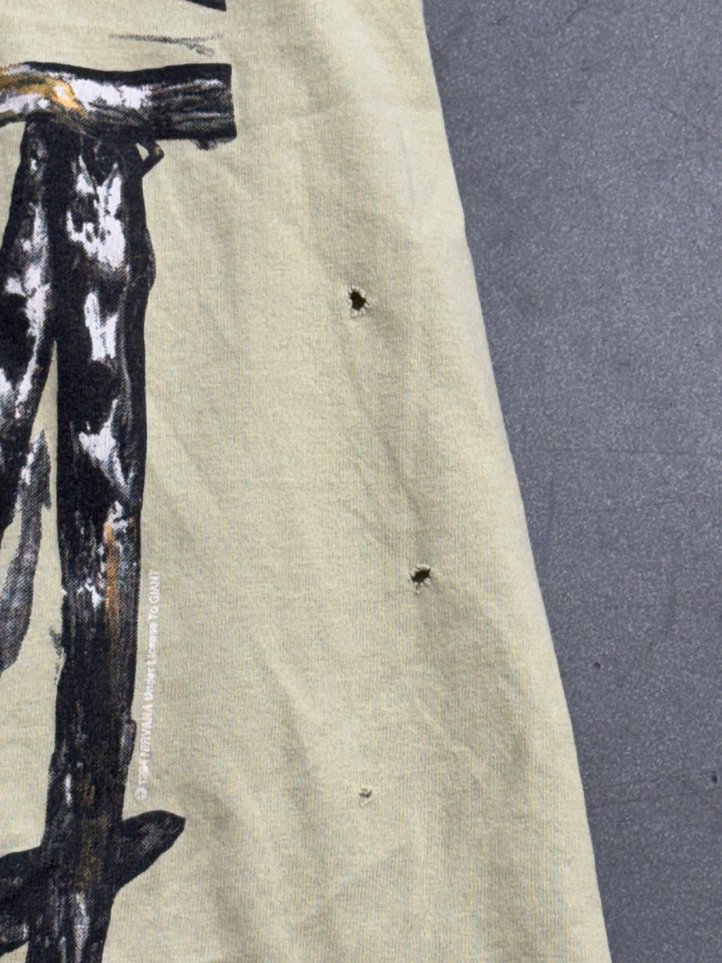 1991 NIRVANA INCESTICIDE TEE (GIANT BY ANVIL TAG)