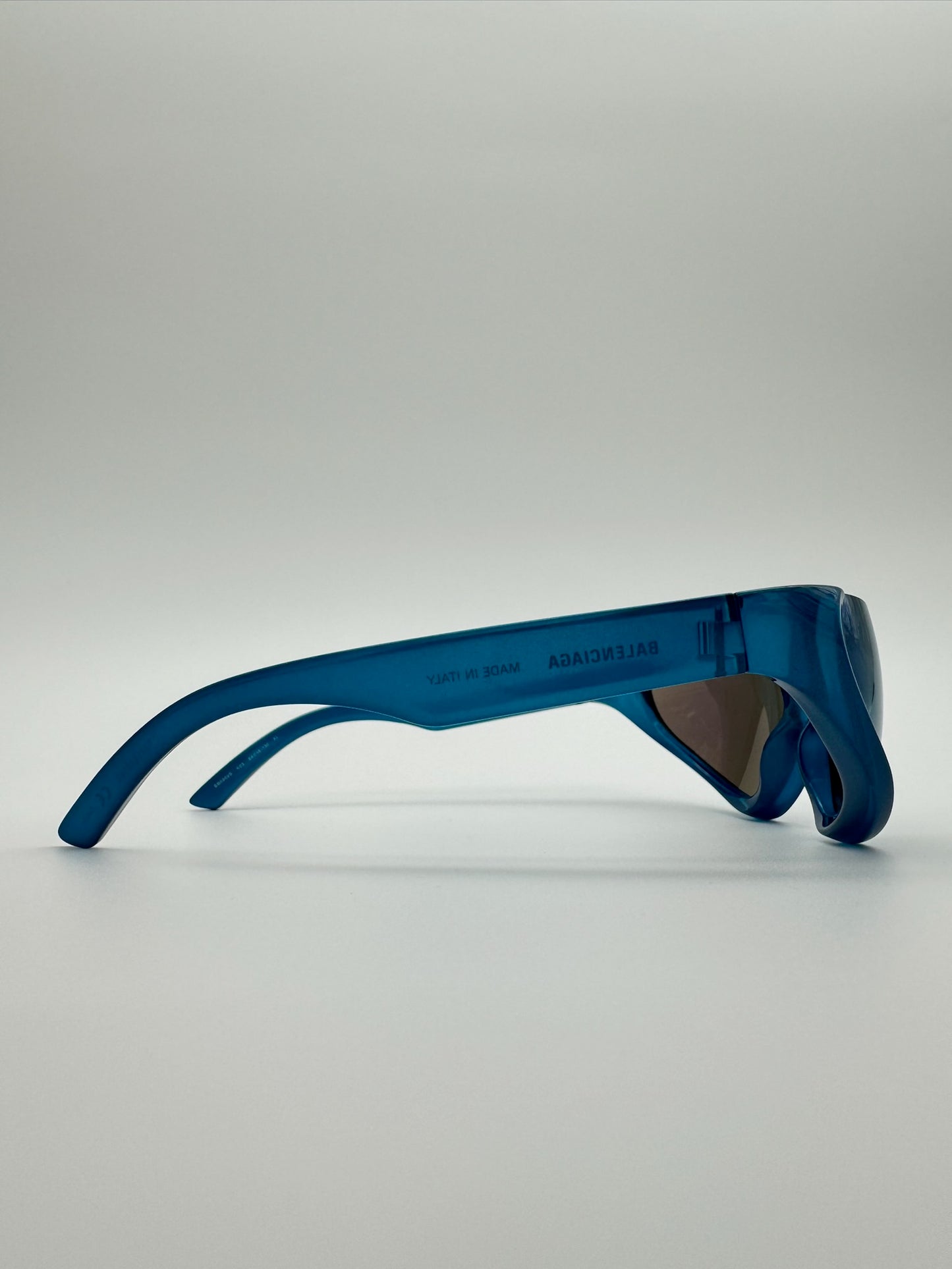 BALENCIAGA XPANDER CAT-EYE FRAME SUNGLASSES BLUE