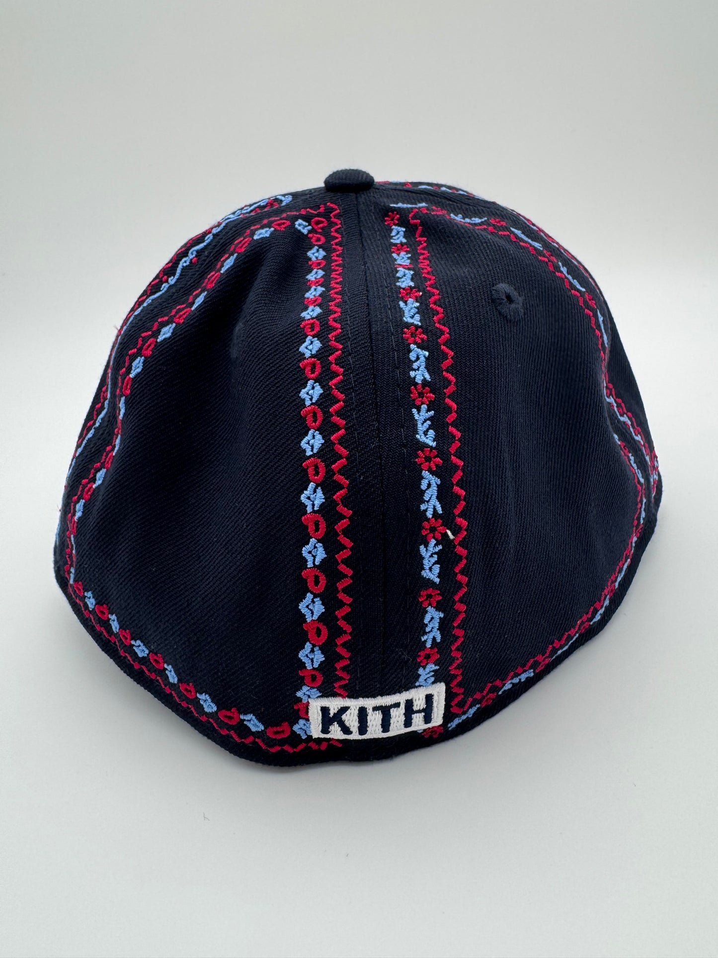 KITH NEW YORK YANKEES FLORAL FRAME FITTED HAT