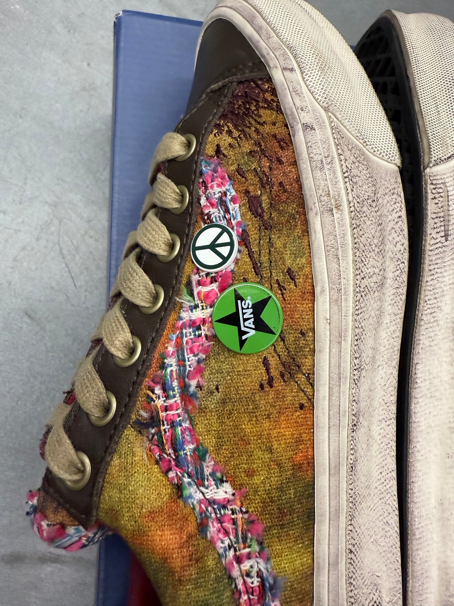 2025 SIZE 7.5 VANS OLD SKOOL 36 LX SOUVENIR WARM BROWN (PRE-OWNED WITH BOX)