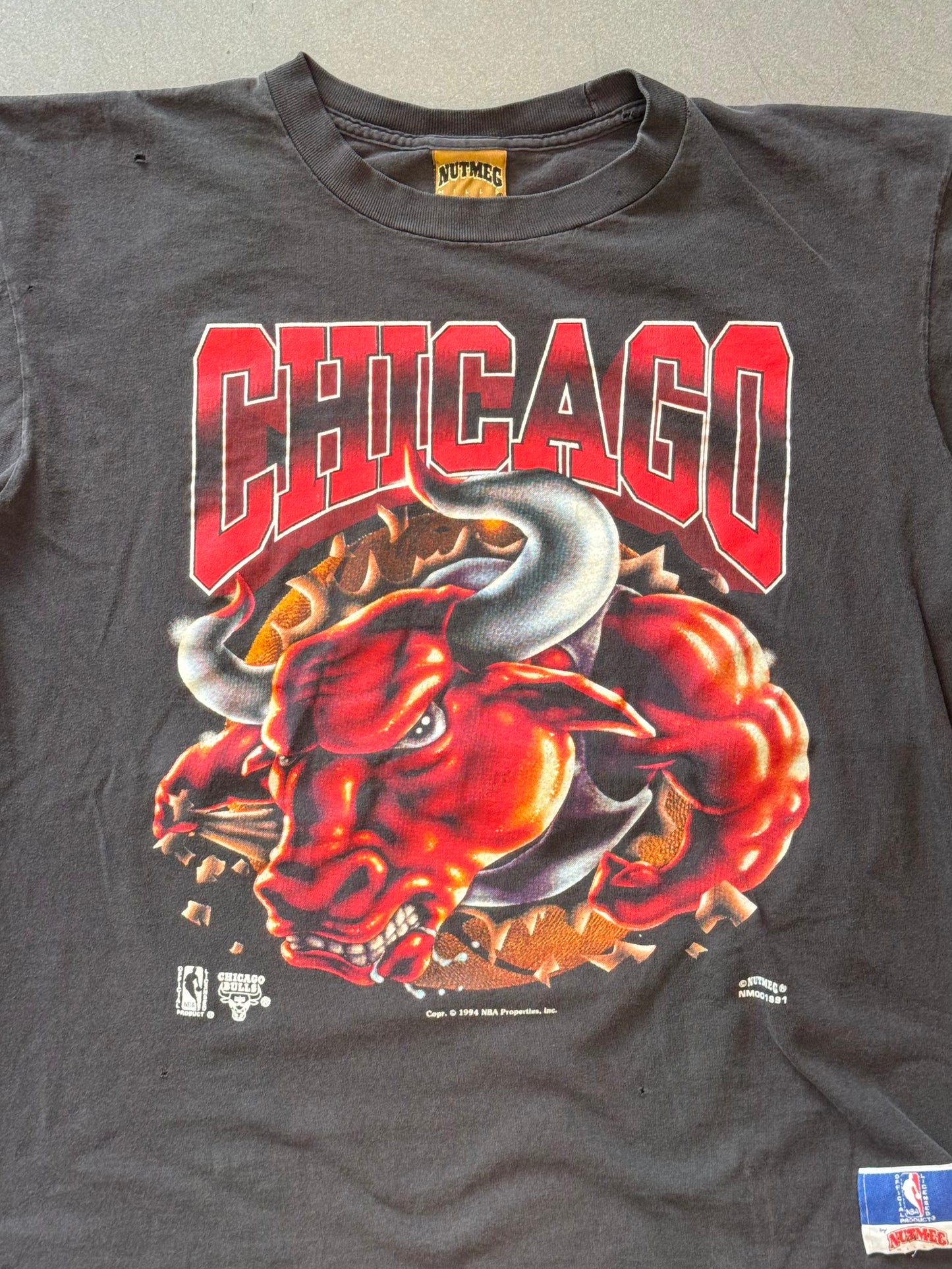 1994 NUTMEG MILLS CHICAGO BULLS BREAKTHROUGH TEE