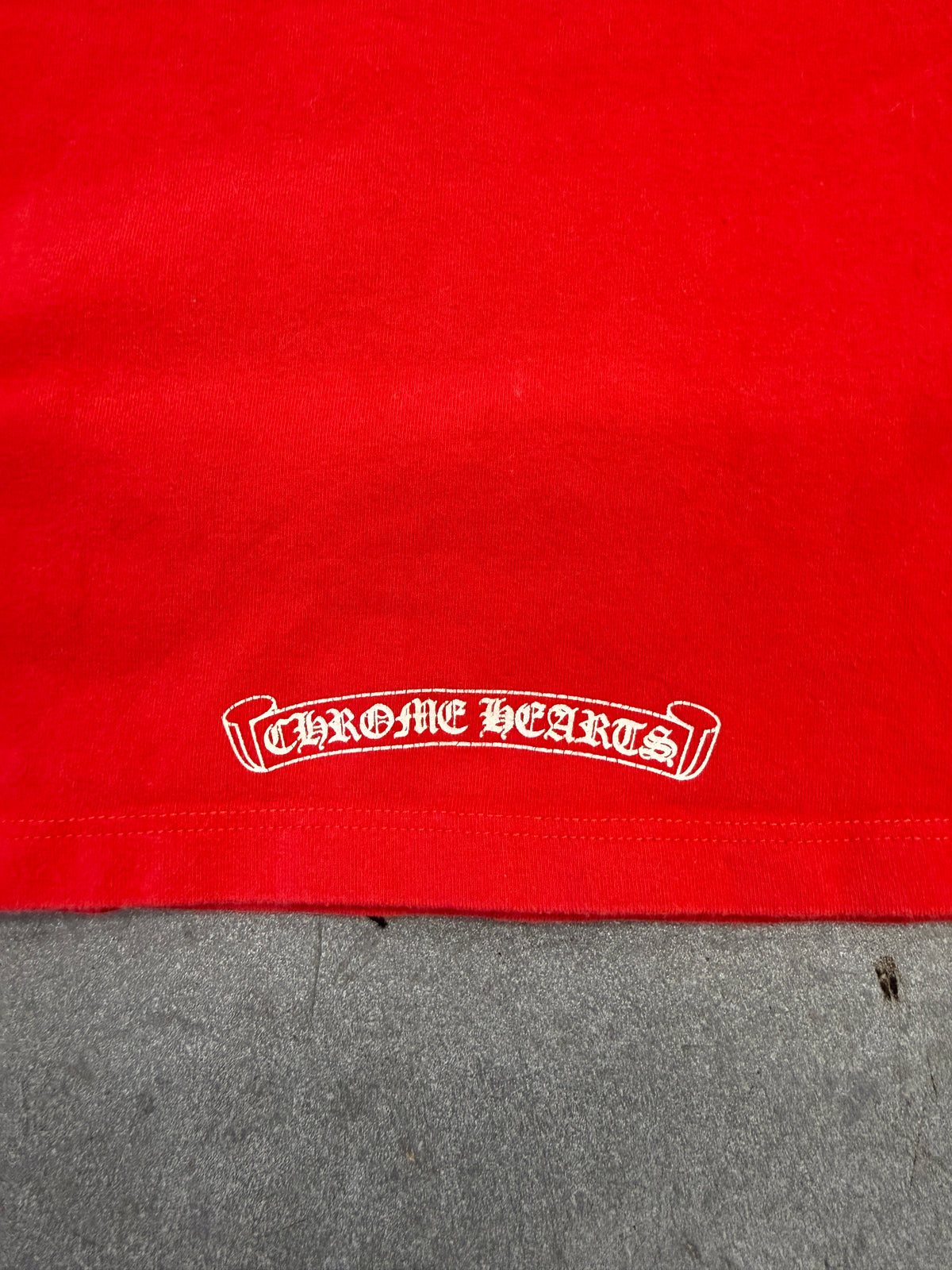 CHROME HEARTS ROLLER SKATES TANK TOP - RED