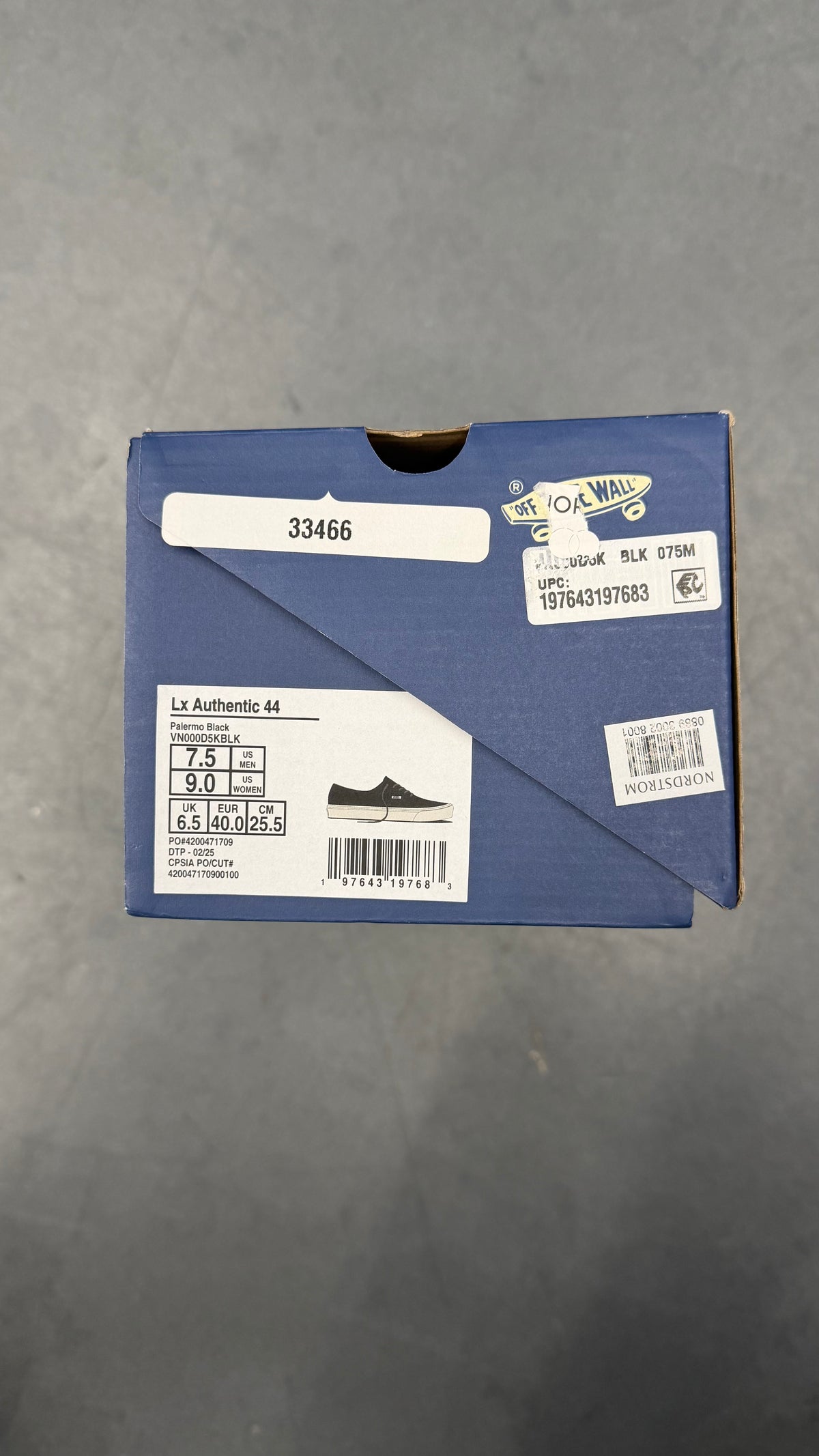 VANS LX AUTHENTIC 44 WOVEN LEATHER