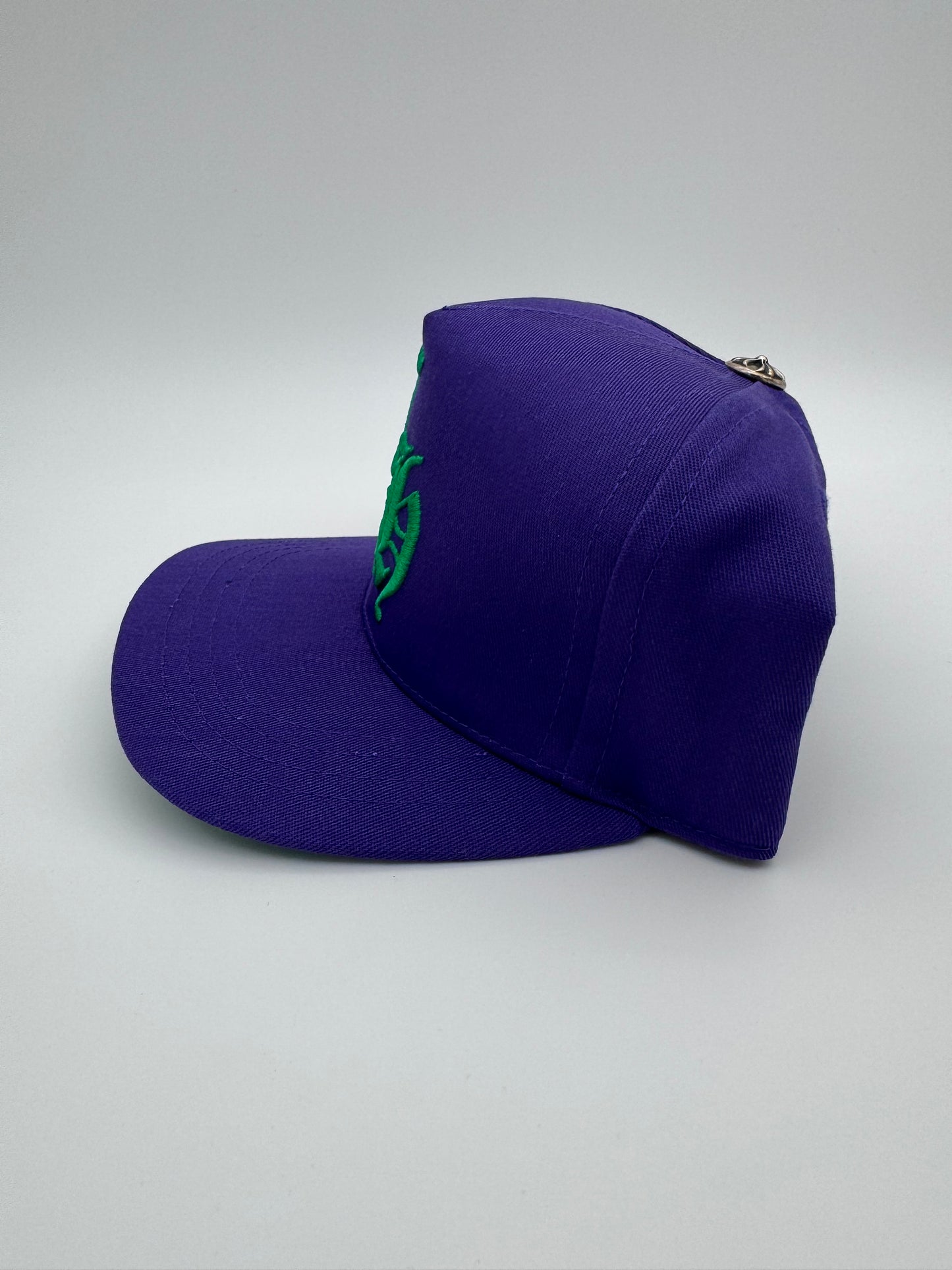 CHROME HEARTS PURPLE/GREEN BASEBALL HAT