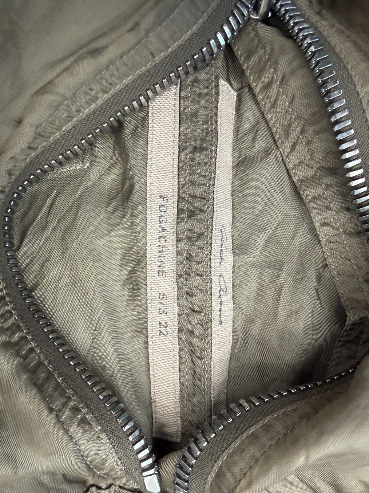 RICK OWENS MAINLINE DRAWSTRING ZIP-FLY DROP-CROTCH PANT