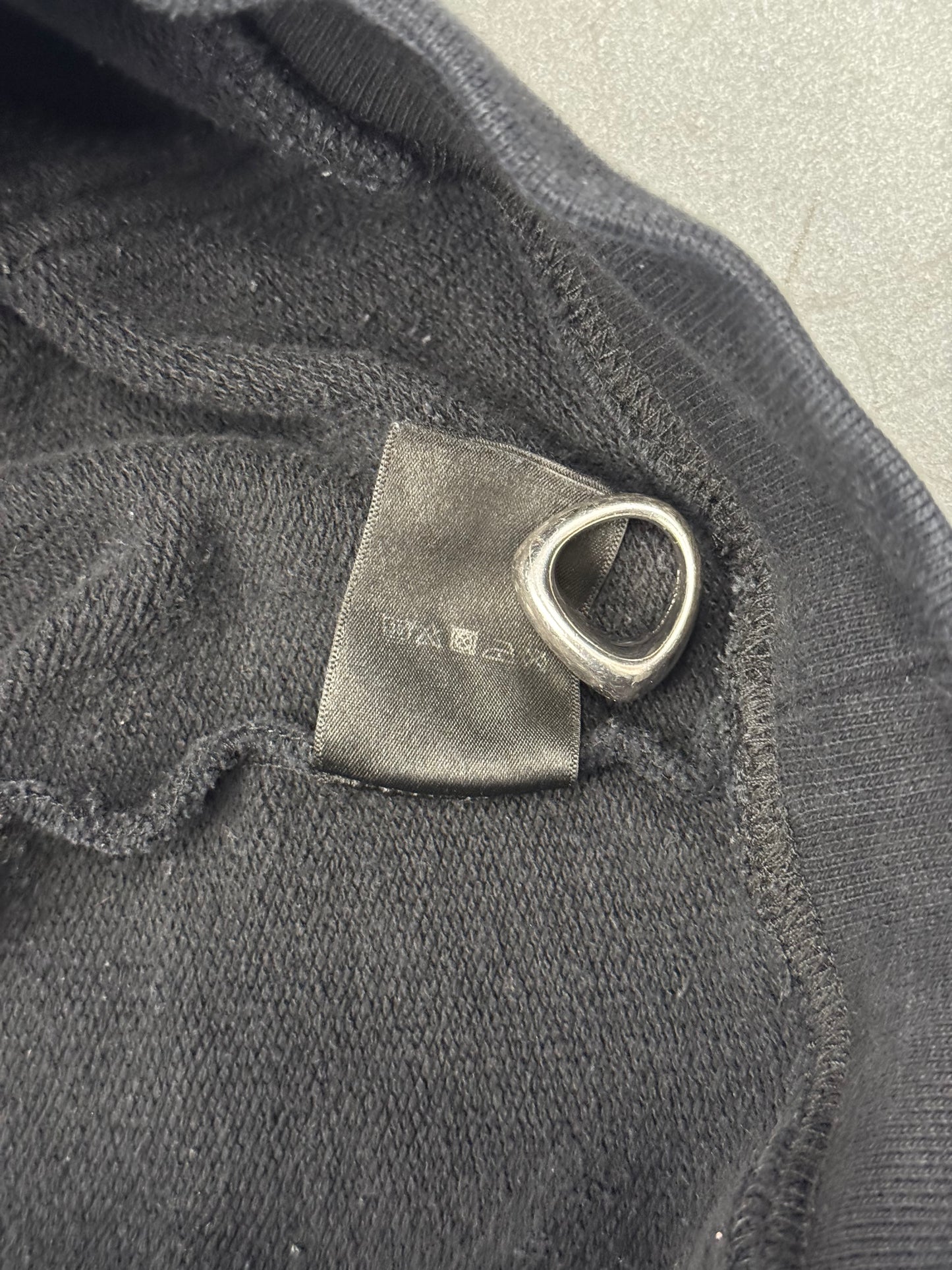 FW21 VETEMENTS NO ANGELS HOODIE - BLACK