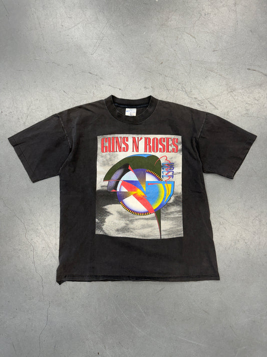 1992 GUNS N' ROSES USE YOUR ILLUSION TOUR TEE (BROCKUM TAG)