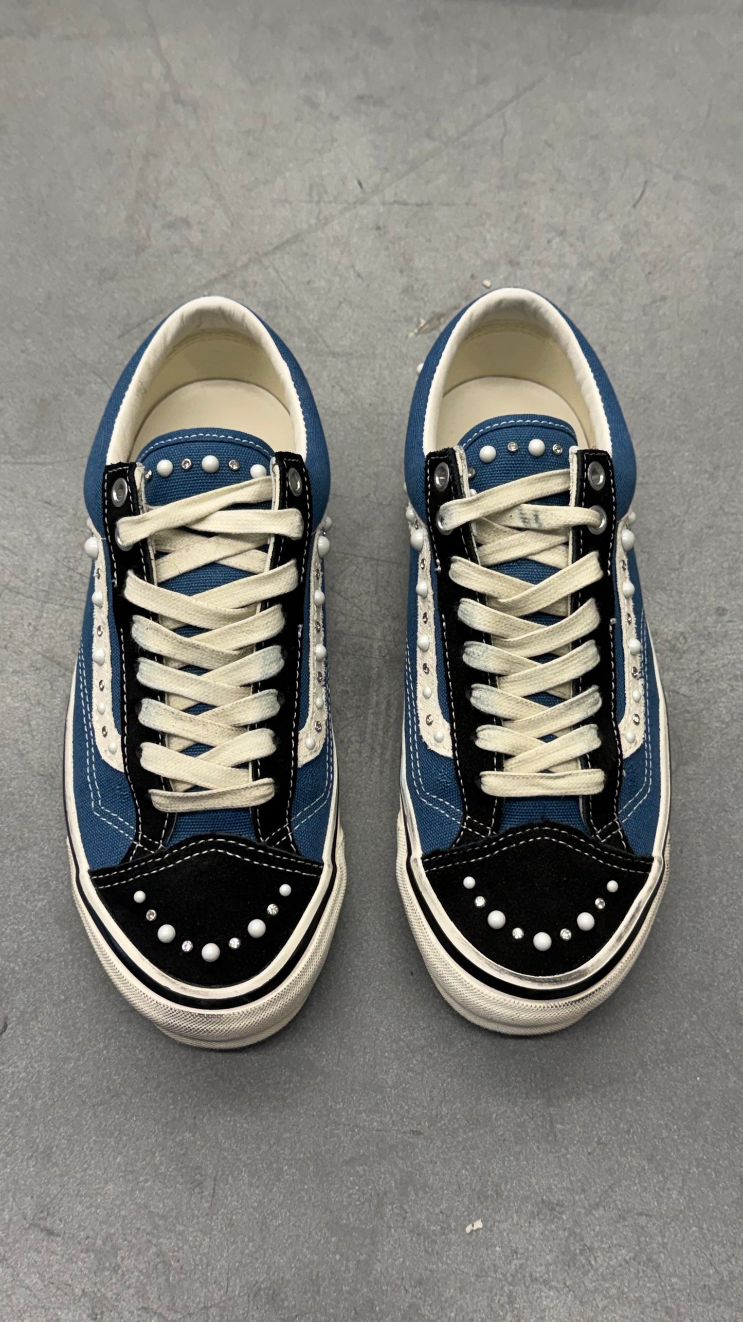 2026 VANS LX OLD SKOOL 36 PEARLIZED PACK - BLACK/NAVY