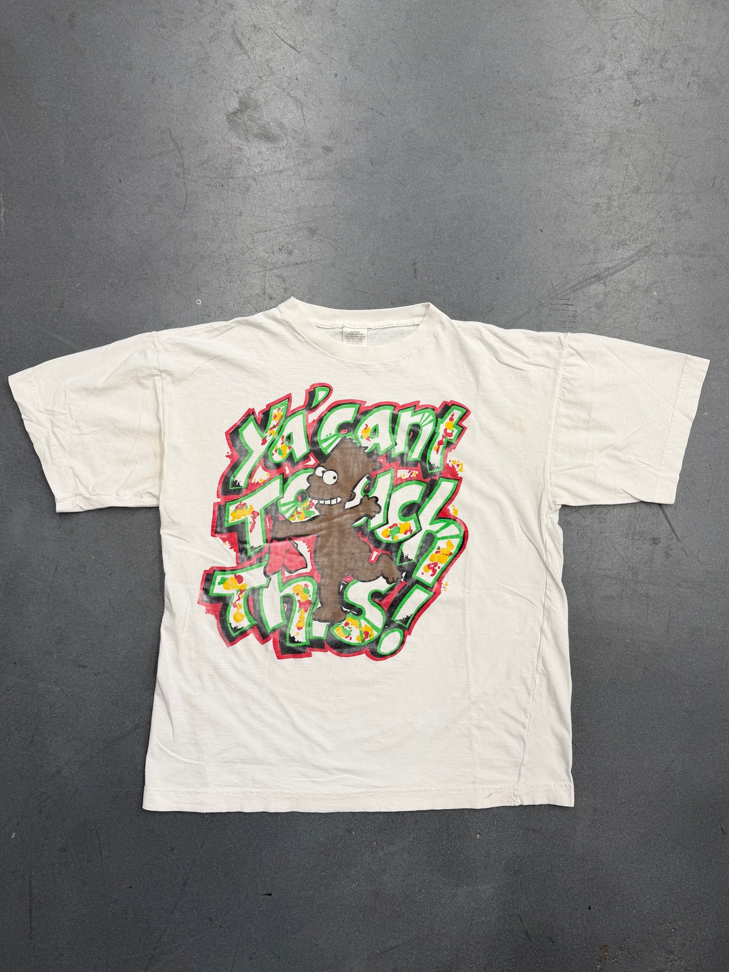 90'S BOOTLEG BLACK BART YA' CANT TOUCH THIS! TEE (REUBROB TAG)