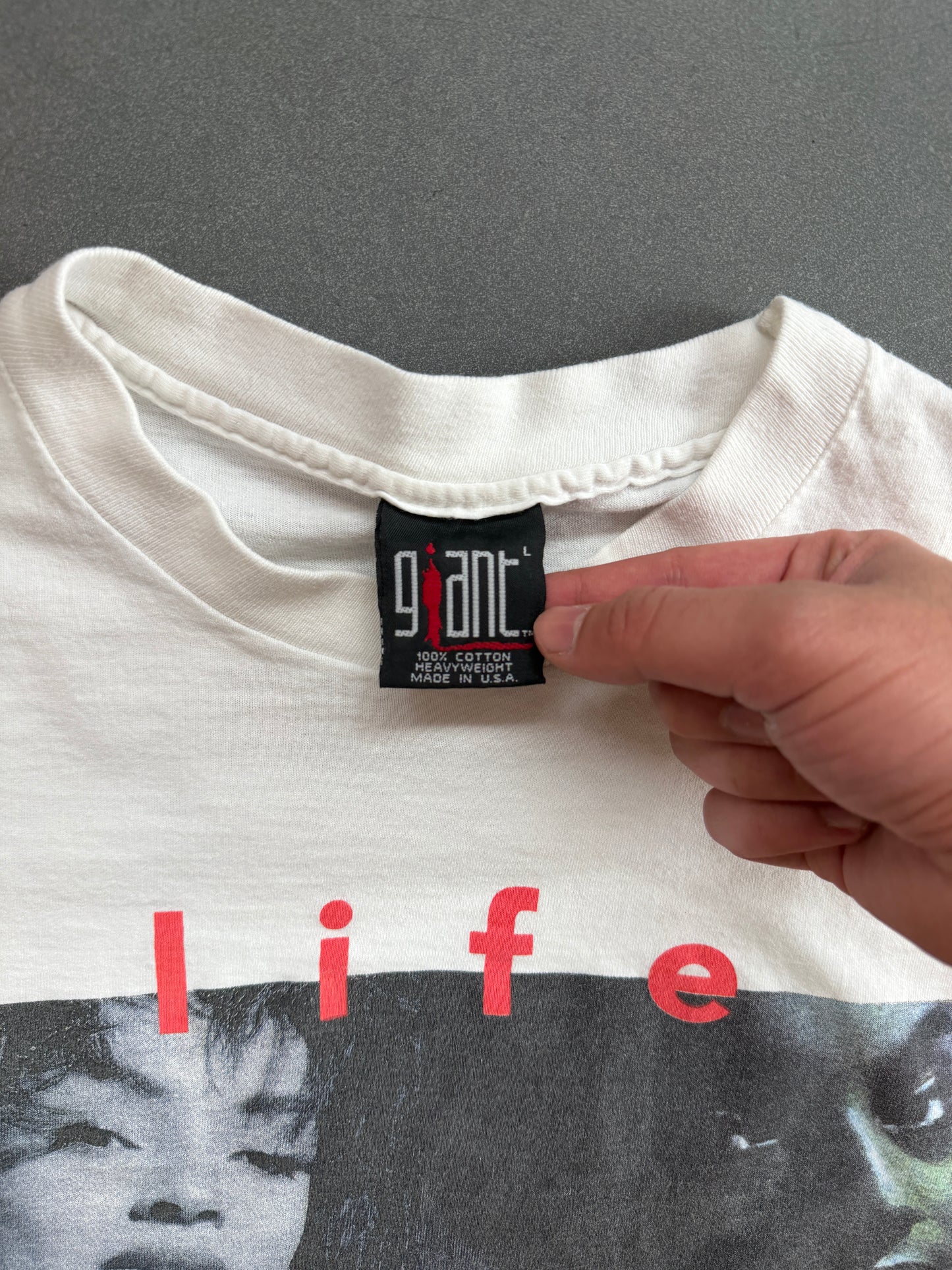 1993 SADE LOVE DELUXE SUMMER DELUXE TOUR TEE (GIANT TAG)