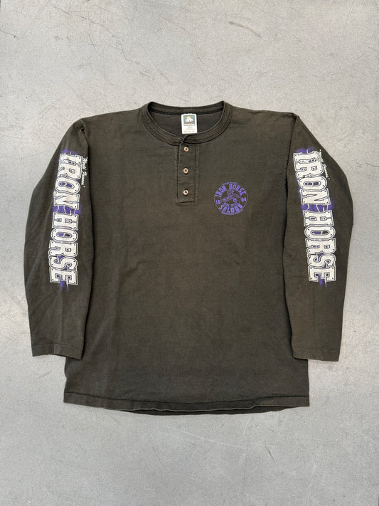 1994 IRON HORSE SALOON "A BREED APART" BIKE WEEK LS TEE (COTTON DELUXE TAG)