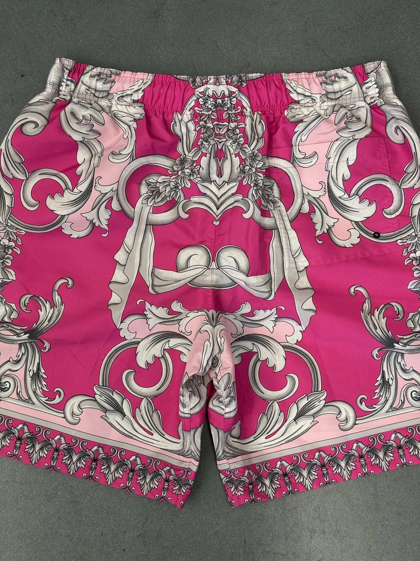 VERSACE BAROQUE BOARDSHORTS - PINK