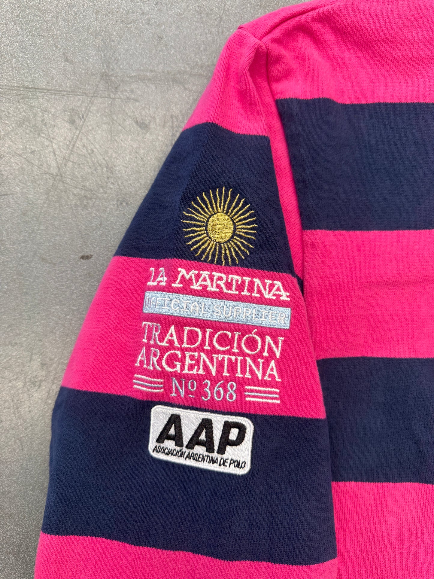 SS26 SUPREME LA MARTINA JACOB & CO RUGBY LS SHIRT