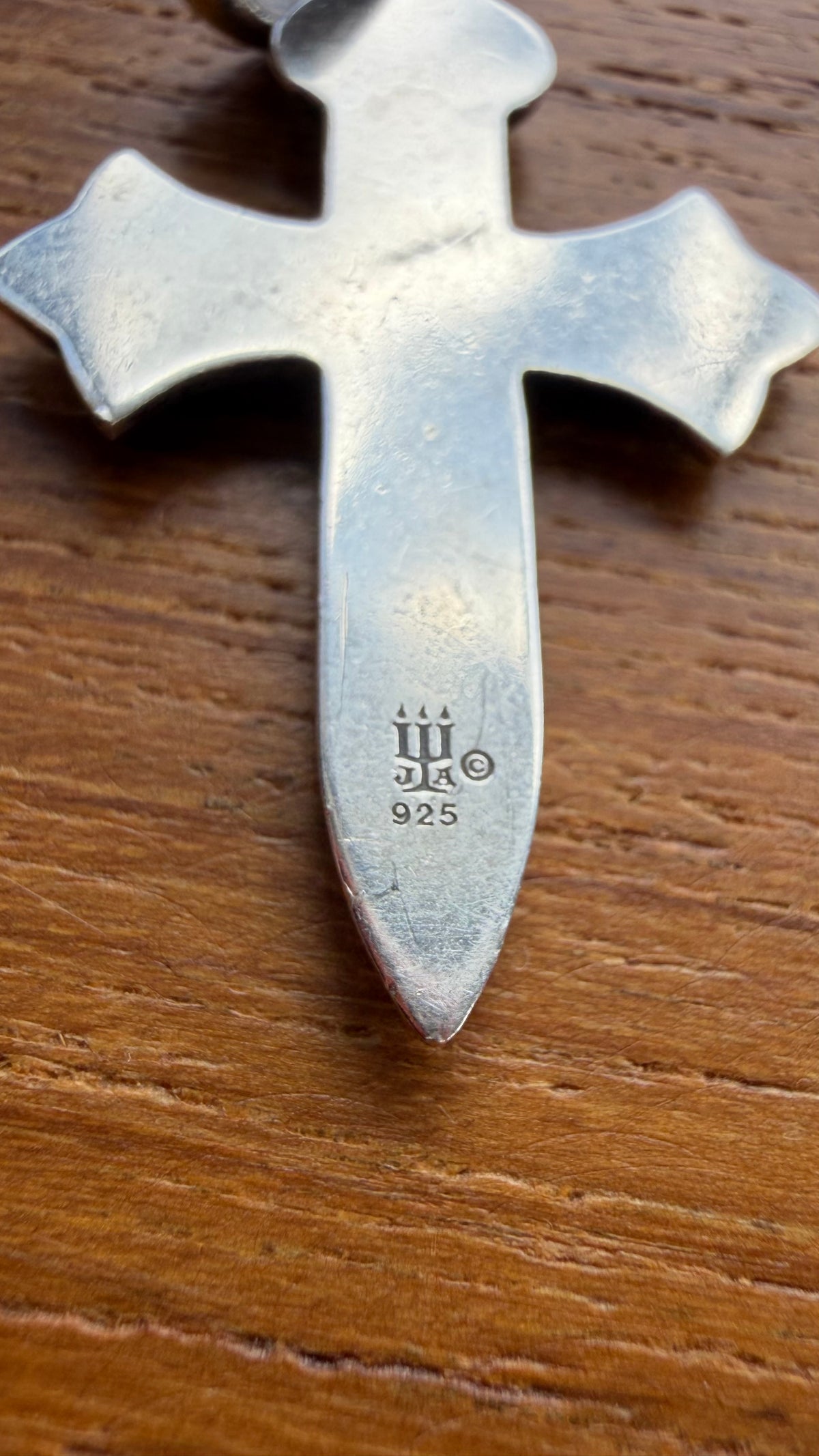 JAMES AVERY SILVER CROSS PENDANT
