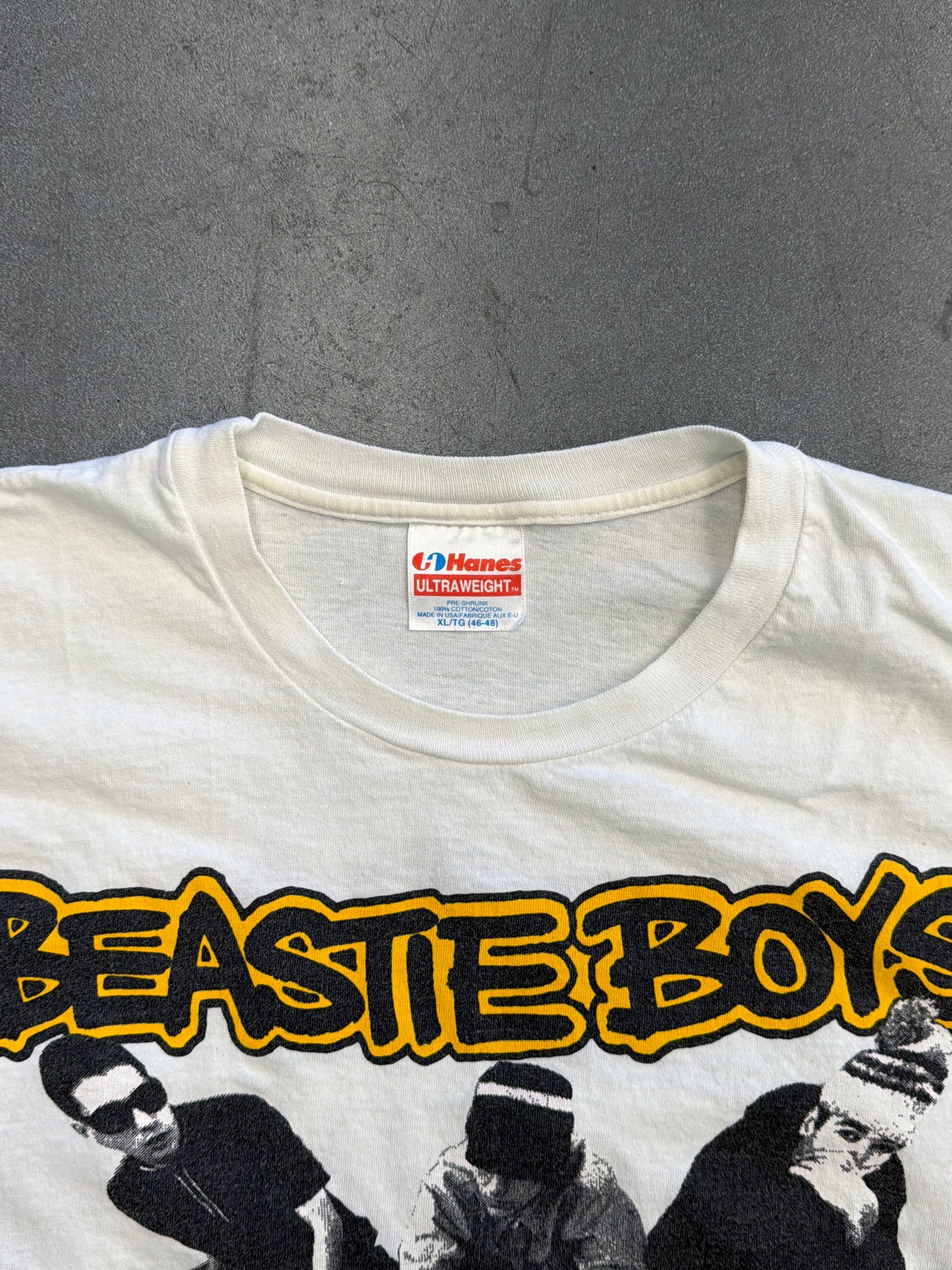 1992 BEASTIE BOYS CHECK YOUR HEAD TEE (HANES ULTRAWEIGHT TAG)