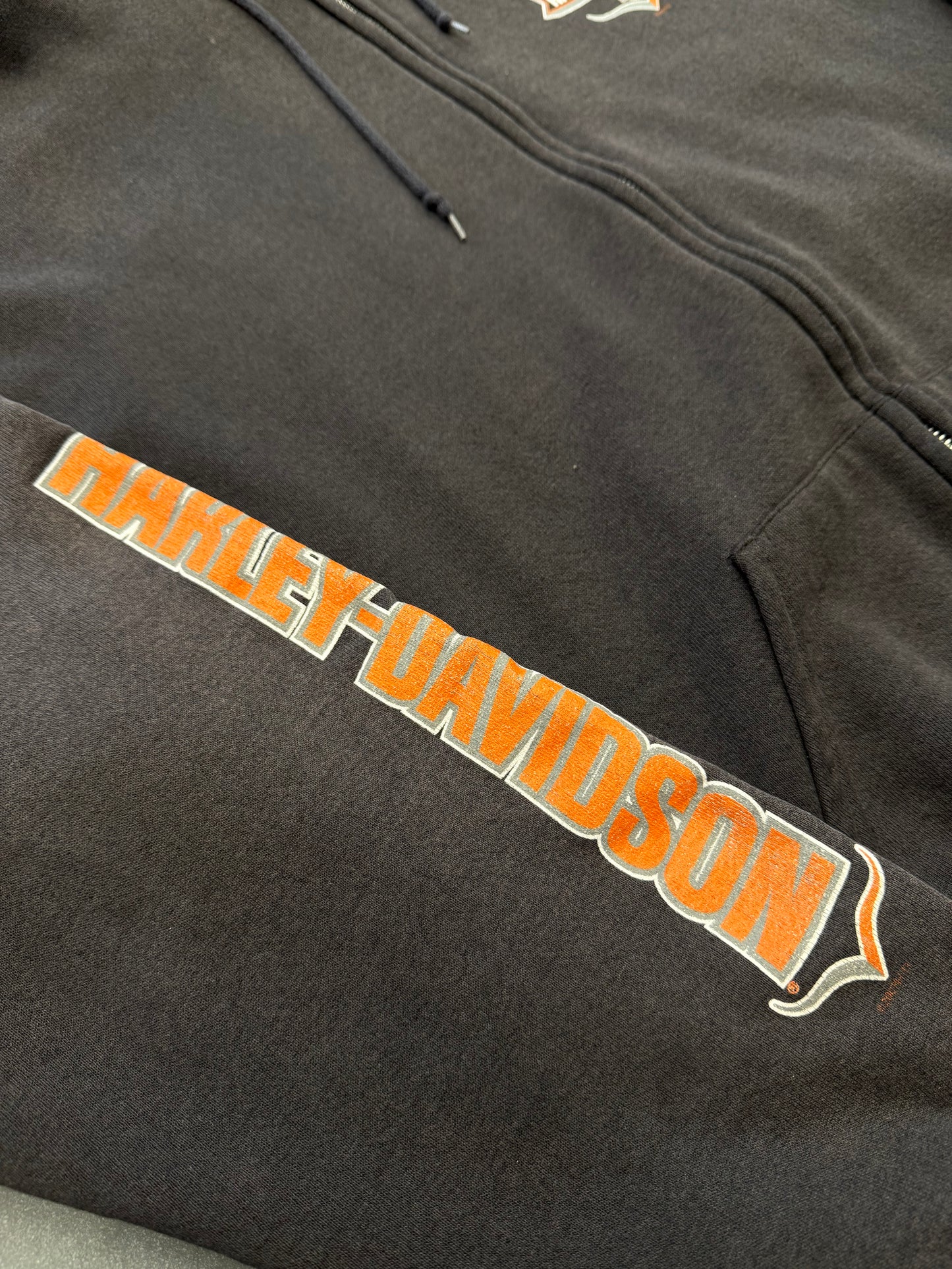 2005 HARLEY-DAVIDSON DAYTONA BRUCE ROSSMEYER'S ZIP UP HOODIE