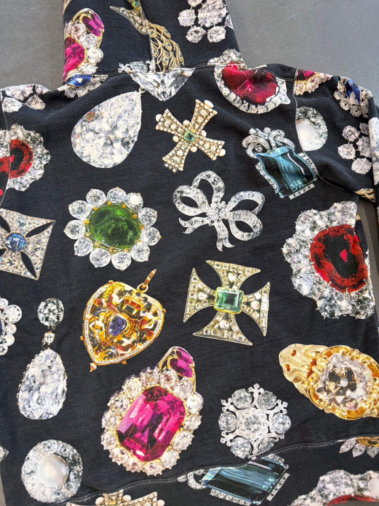 FW18 SUPREME JEWELS HOODED SWEATSHIRT