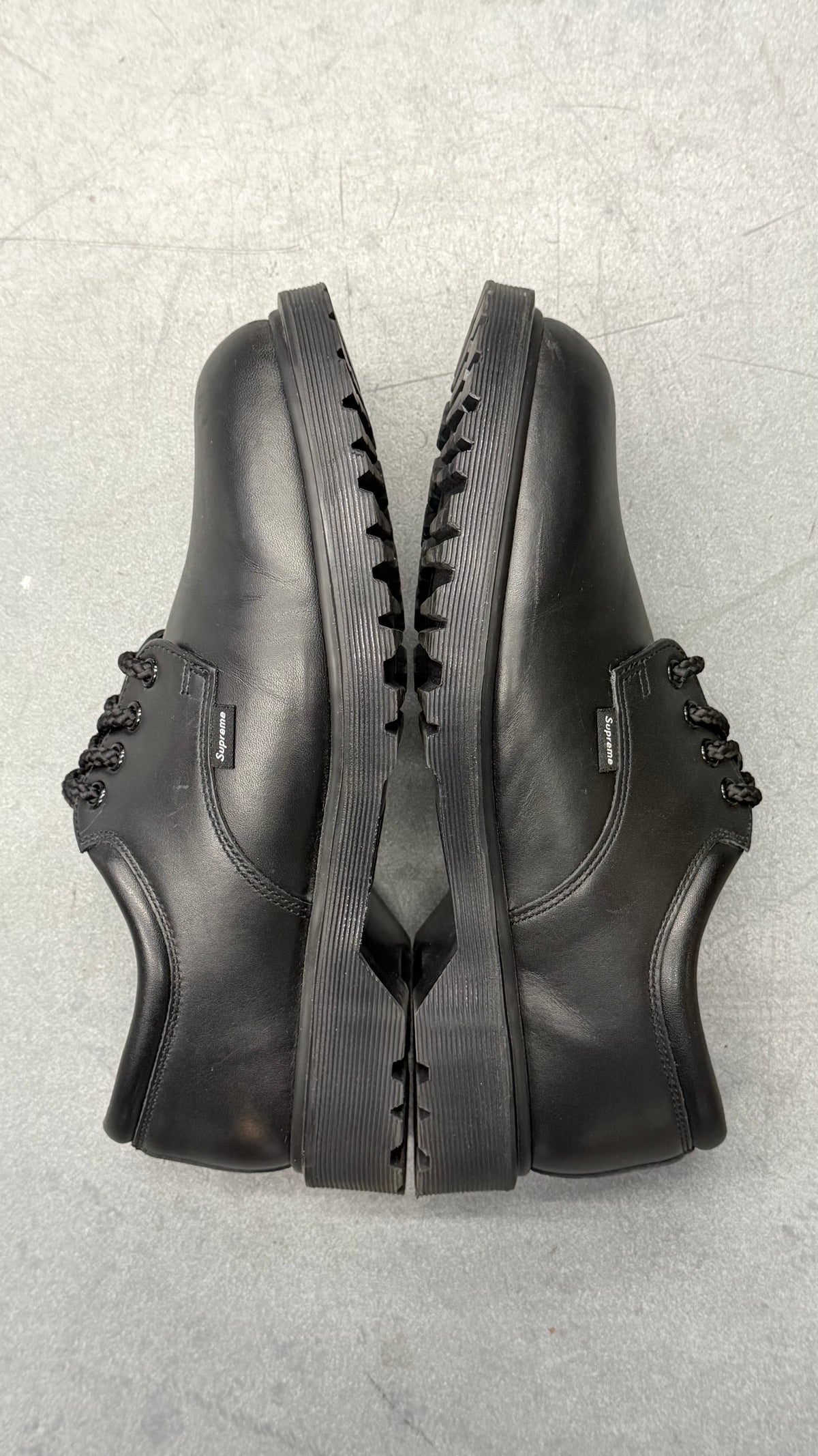 SS26 SUPREME DR. MARTENS POSTAL 4-EYE SHOE