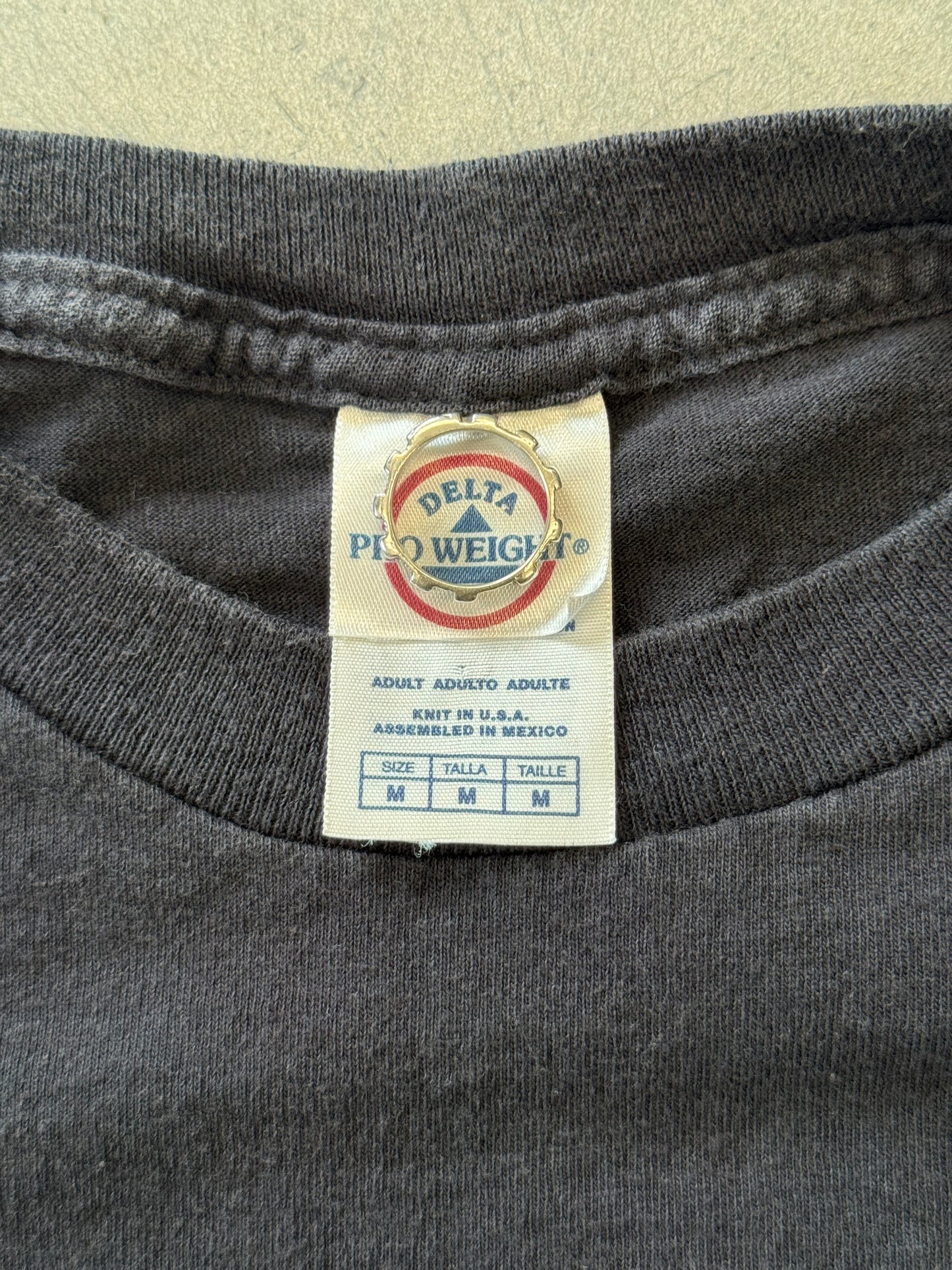 VINTAGE KING OF NEW YORK "I'M NOT YOUR PROBLEM. I'M JUST A BUSINESS MAN." FRANK WHITE TEE (DELTA TAG)