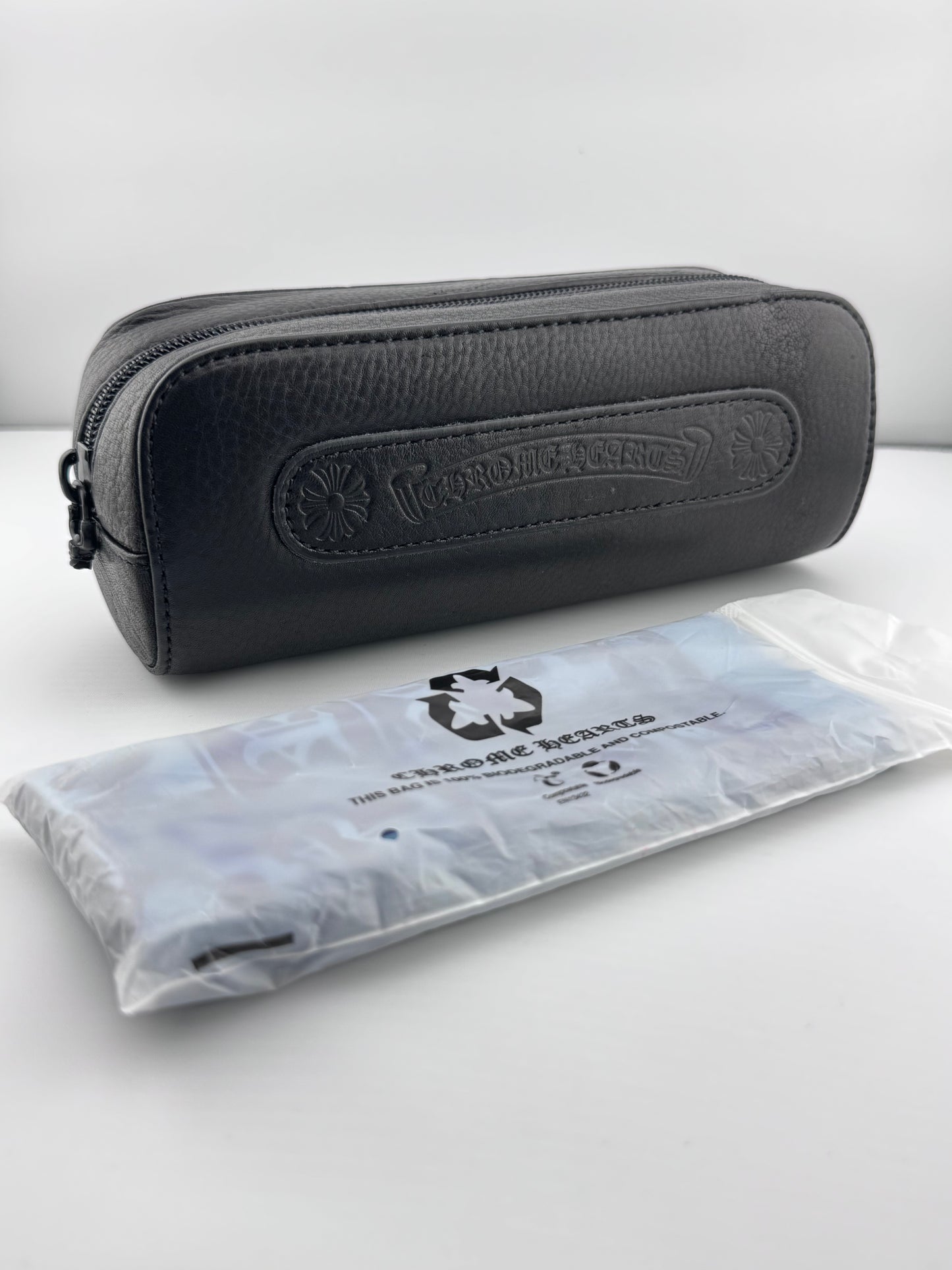 CHROME HEARTS ‘BONED’ LIGHT GREEN TORTOISE SUNGLASSES (WITH CASE)