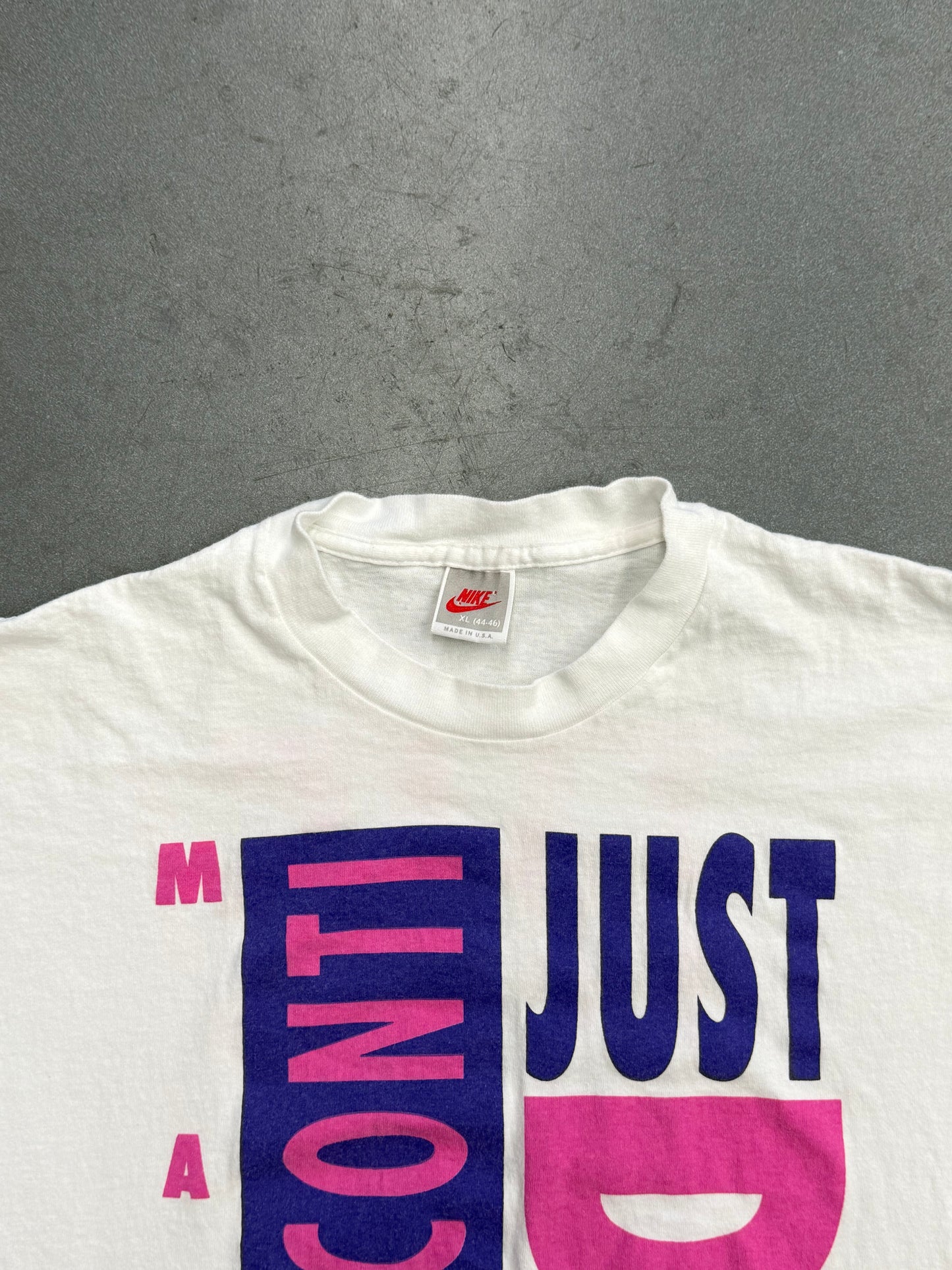 90S NIKE MARC BUONICONTI THE MIAMI PROJECT TEE (GREY NIKE TAG)