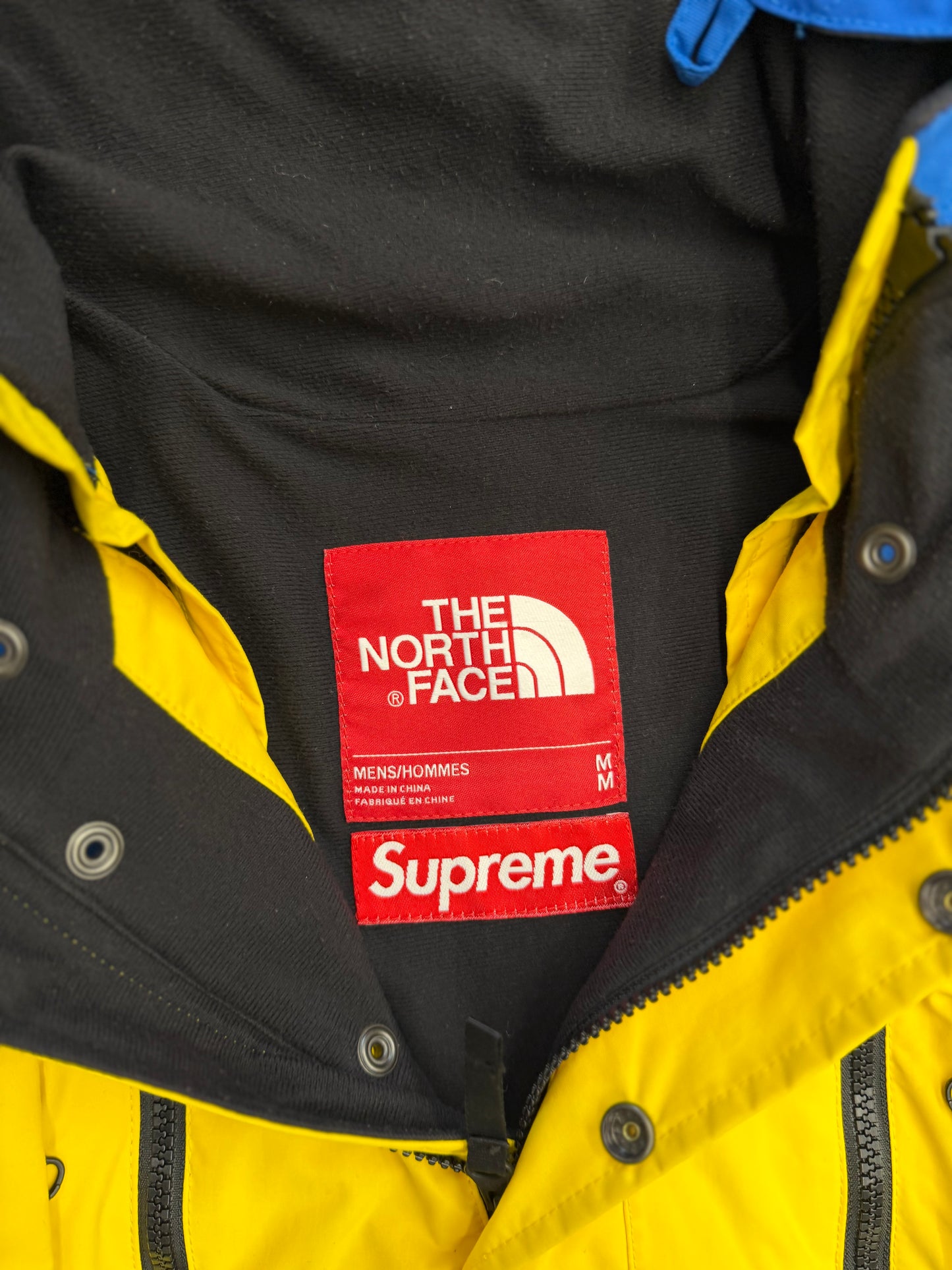 SS16 SUPREME THE NORTH FACE STEEP TECH HOODED JACKET - ROYAL