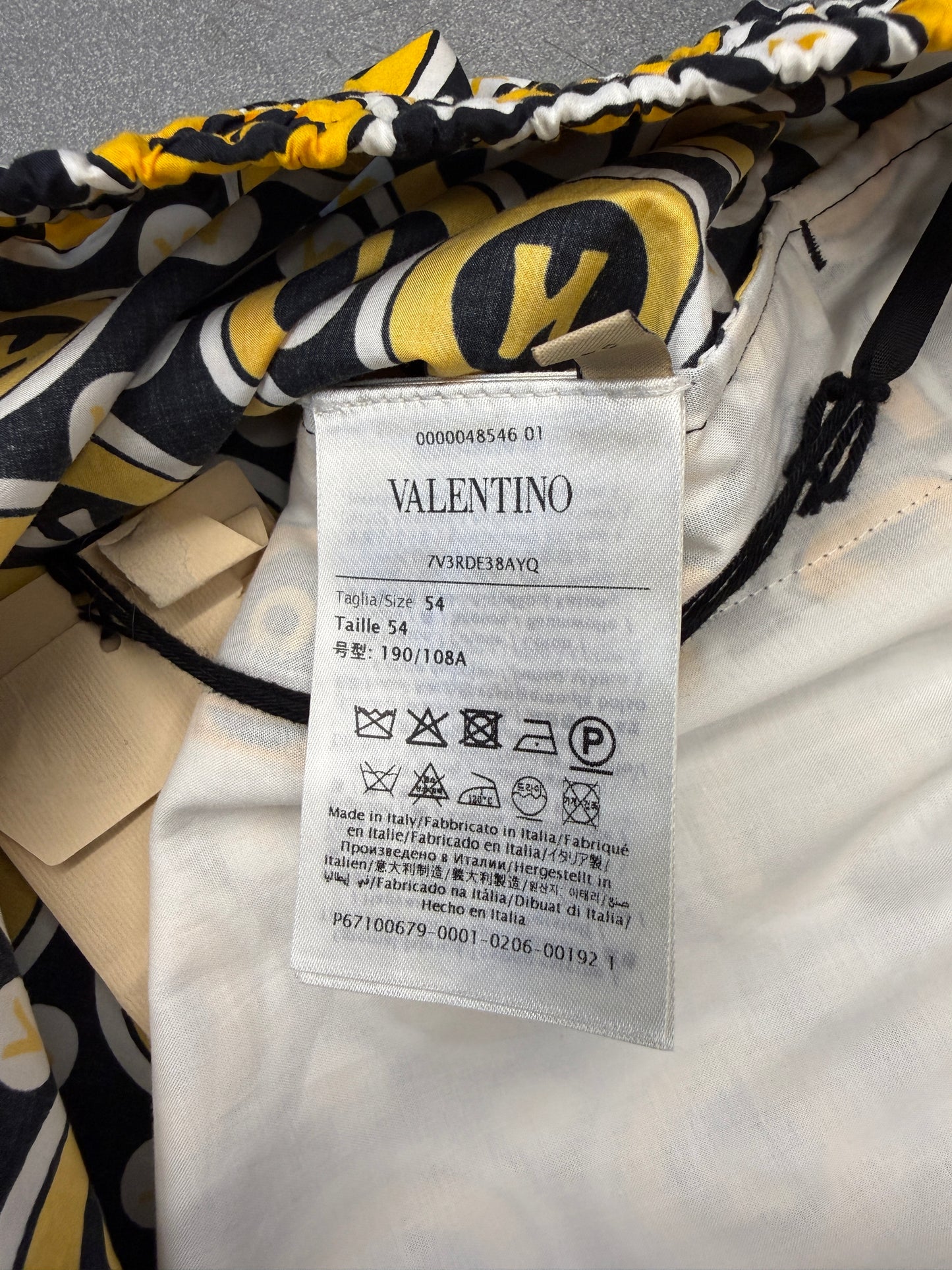 VALENTINO GARAVANI BULLES ROYALES PRINT BERMUDA SHORTS
