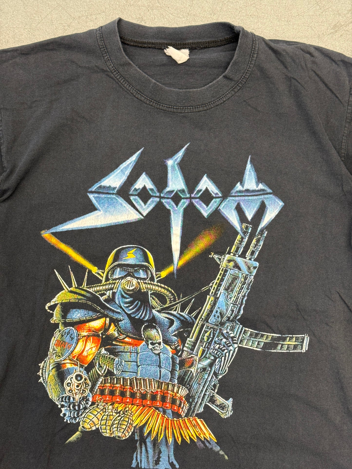 90S SODOM HEAVY METAL EURO TEE (FADED TAG)