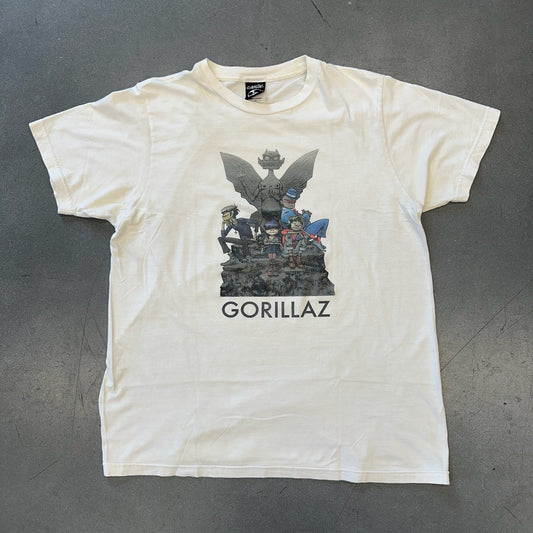 Y2K GORILLAZ GARGOYLE STATUE TEE (GORILLAZ TAG)