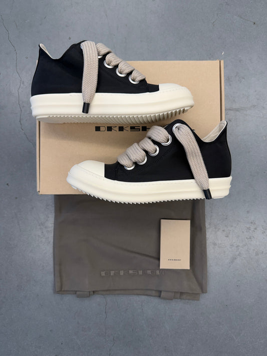 SIZE 41 RICK OWENS DRKSHDW NYLON JUMBOLACE SNEAKER (W/BOX)
