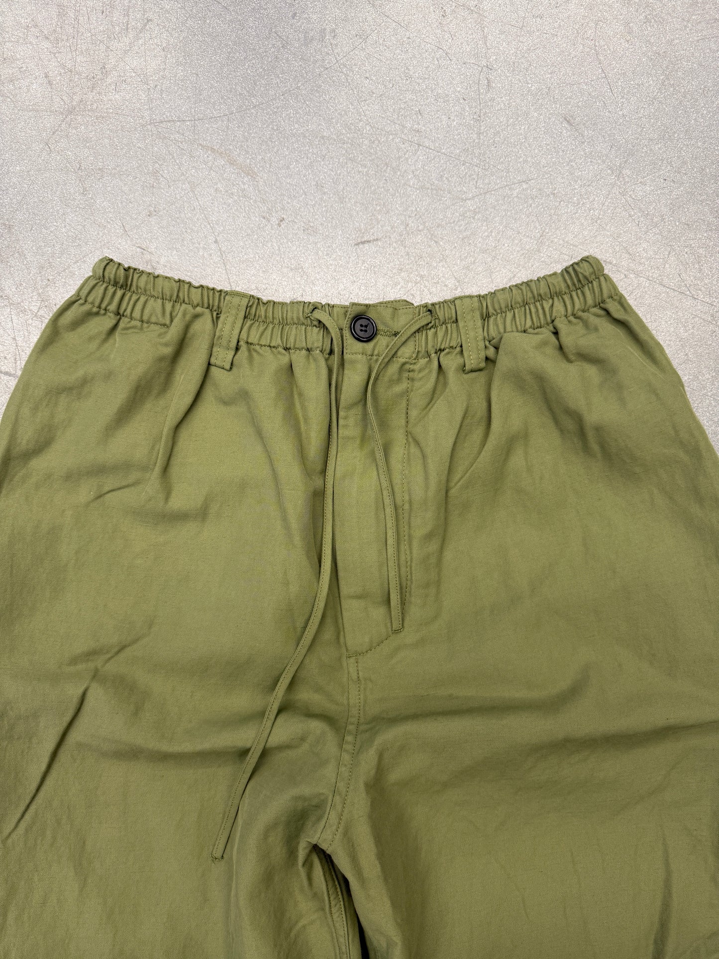 MARNI X NO VACANCY INN GABARDINE PANT - STONE GREEN