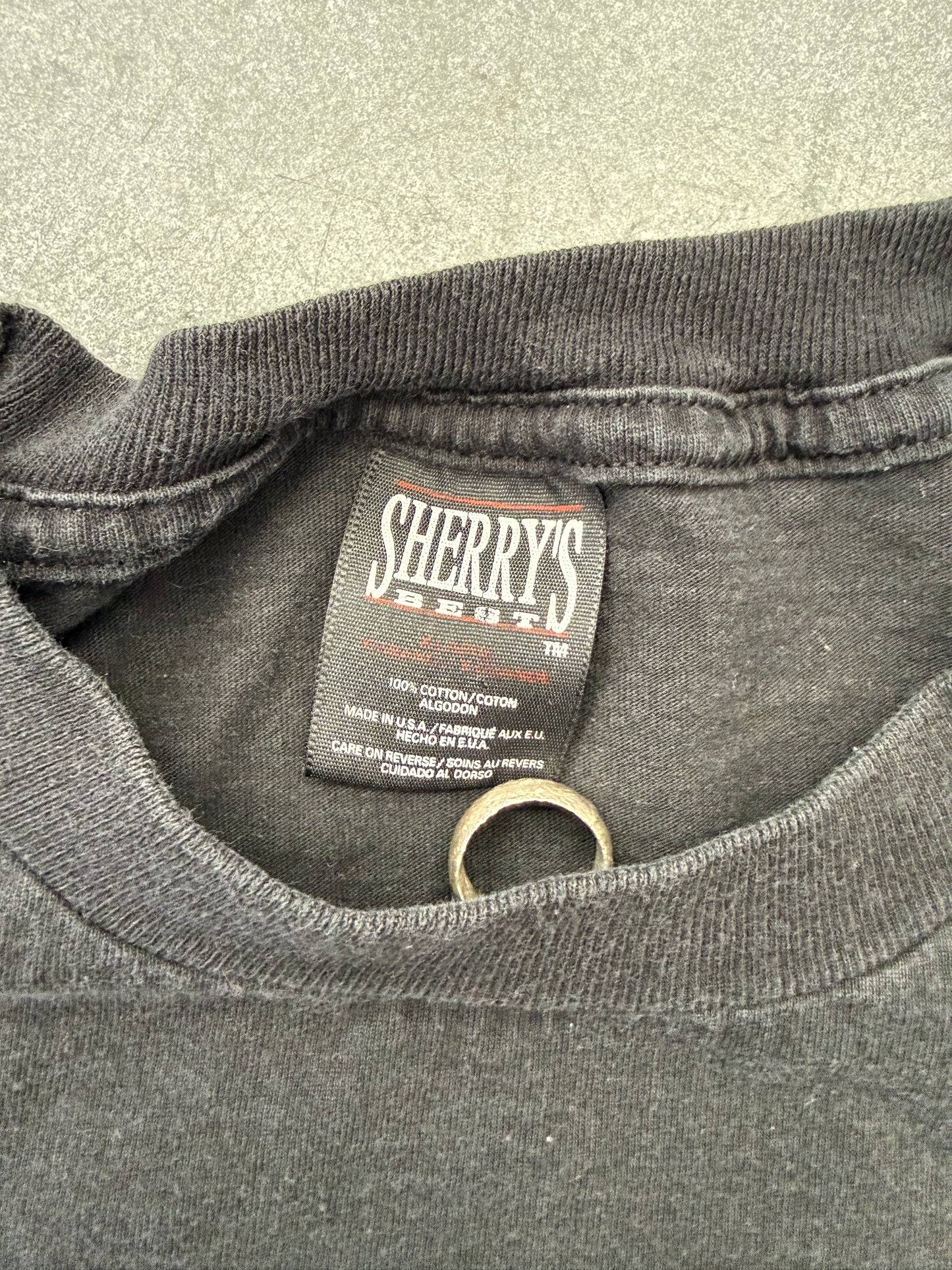 90S FLORIDA SHARK SHERRY MFG TEE (SHERRY'S BEST TAG)