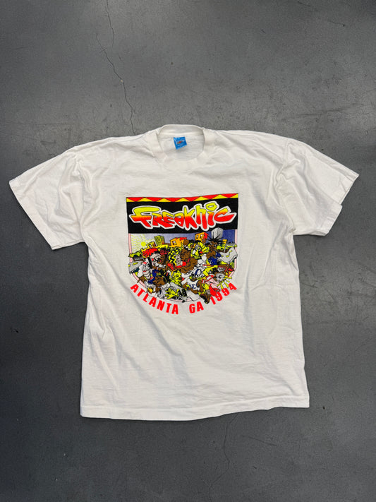 1994 FREAKNIK ATLANTA GEORGIE NEON PRINT TEE (FOTL TAG)