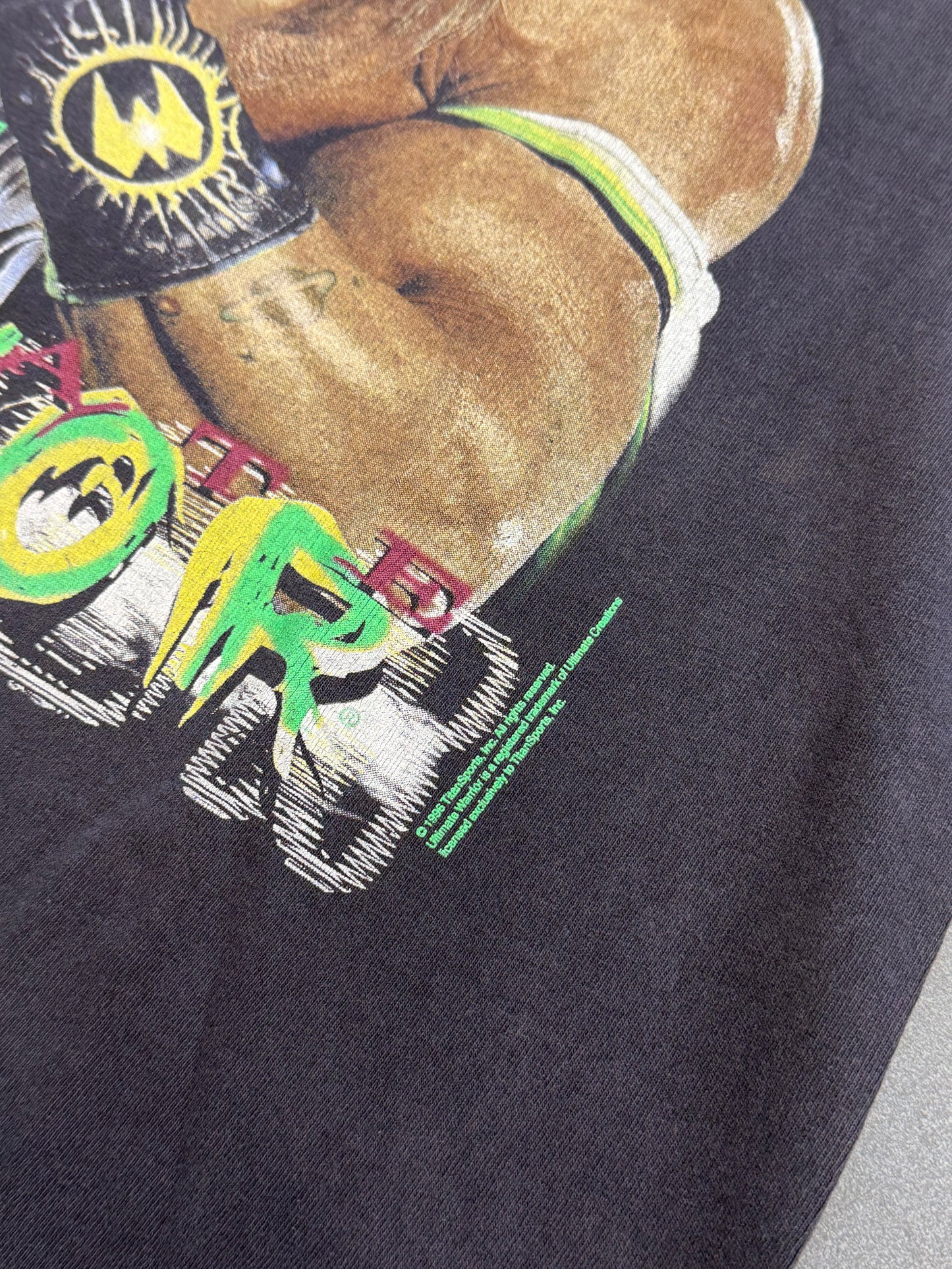 1996 WWF ULTIMATE WARRIOR TEE (TENNESSEE RIVER TAG)