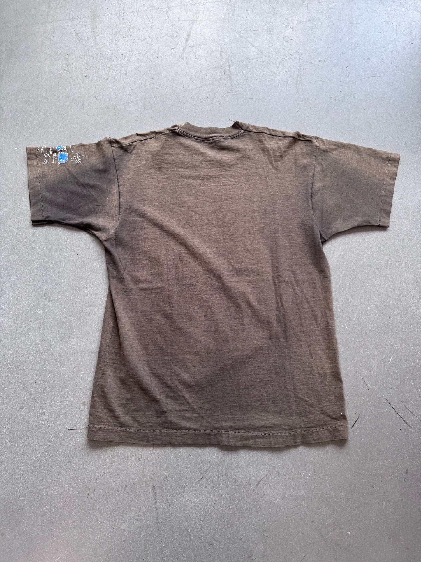 1992 ORLANDO MAGIC SHATTERED BACKBOARD FADED TEE (FOTL TAG)
