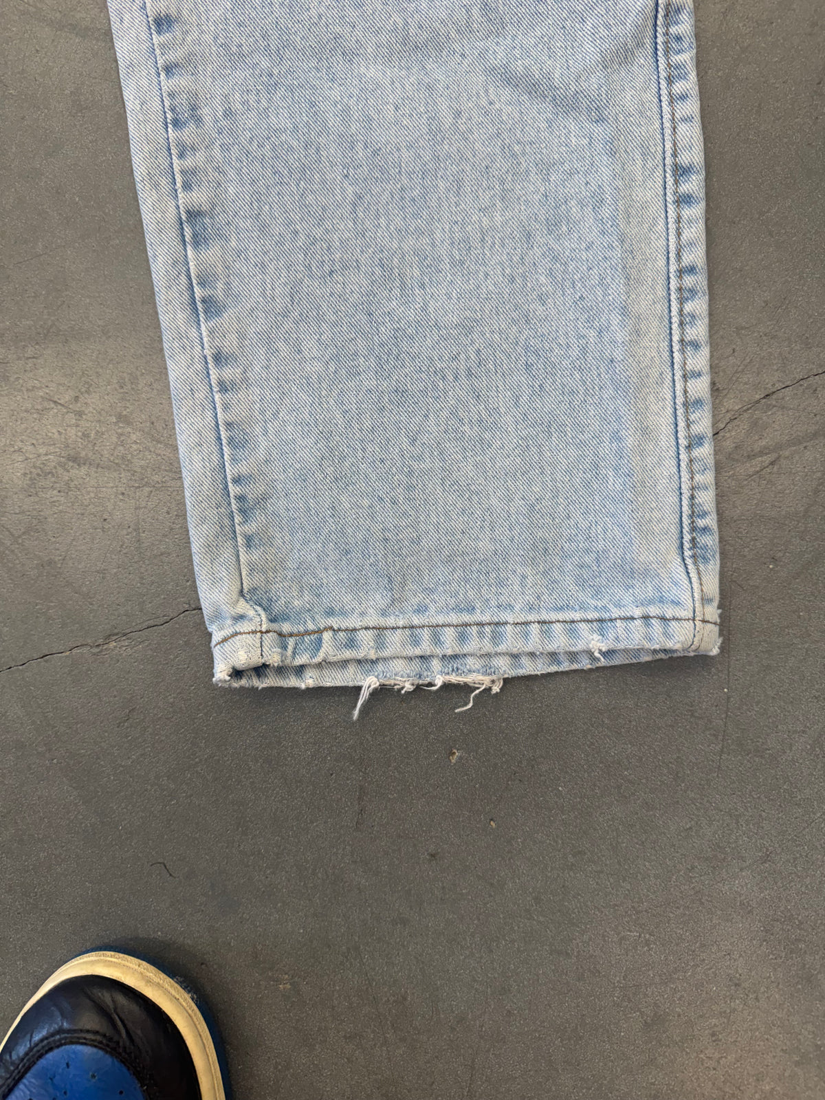 90S MARITHE FRANCOIS GIRBAUD LIGHT WASH DENIM JEANS (36)